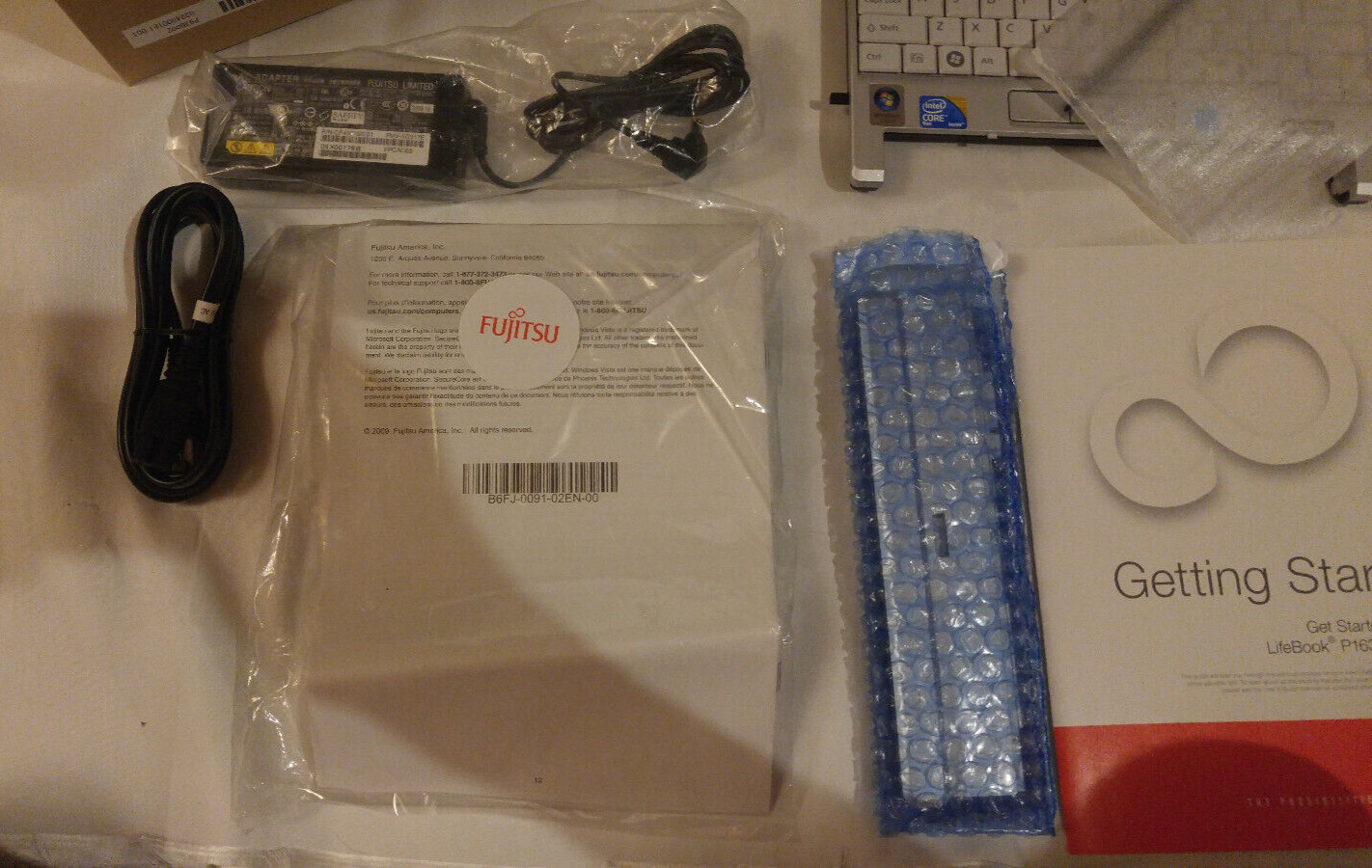 New Old Stock Vintage Fujitsu Lifebook P1630 UMPC Laptop Retro Computer