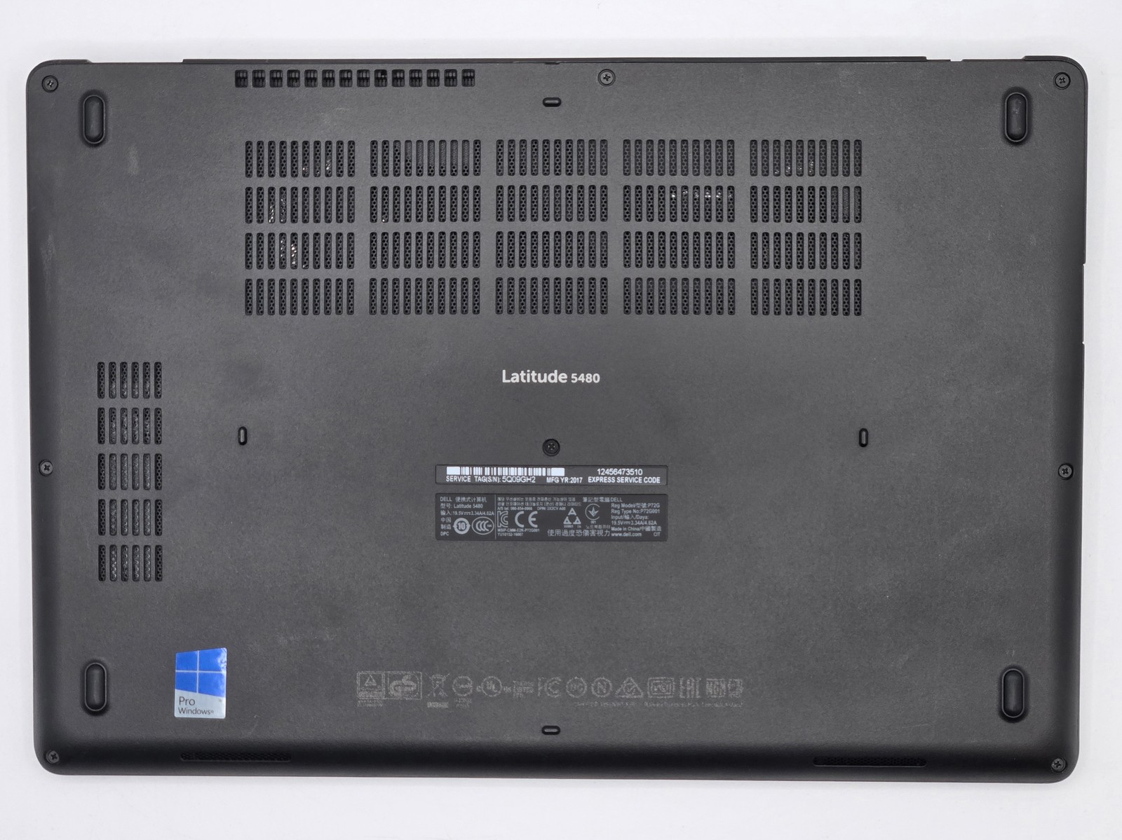 Dell Latitude 5480 I5-7300U 512GB SSD 16GB W10P *READ*