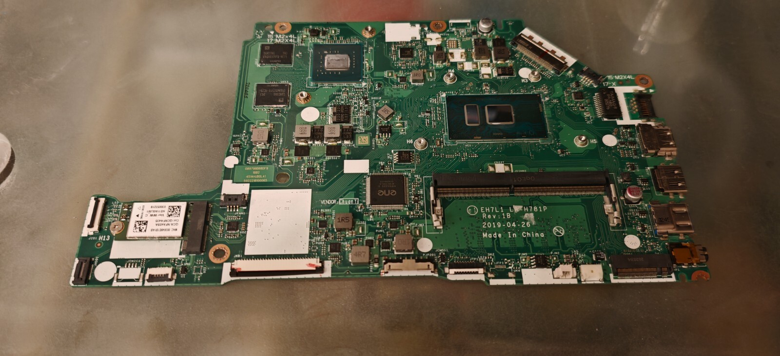 ACER A317-51 EX215-51 LA-H781P I5-6300U HD 520 4GB GEFORCE MX130 MOTHERBOARD #