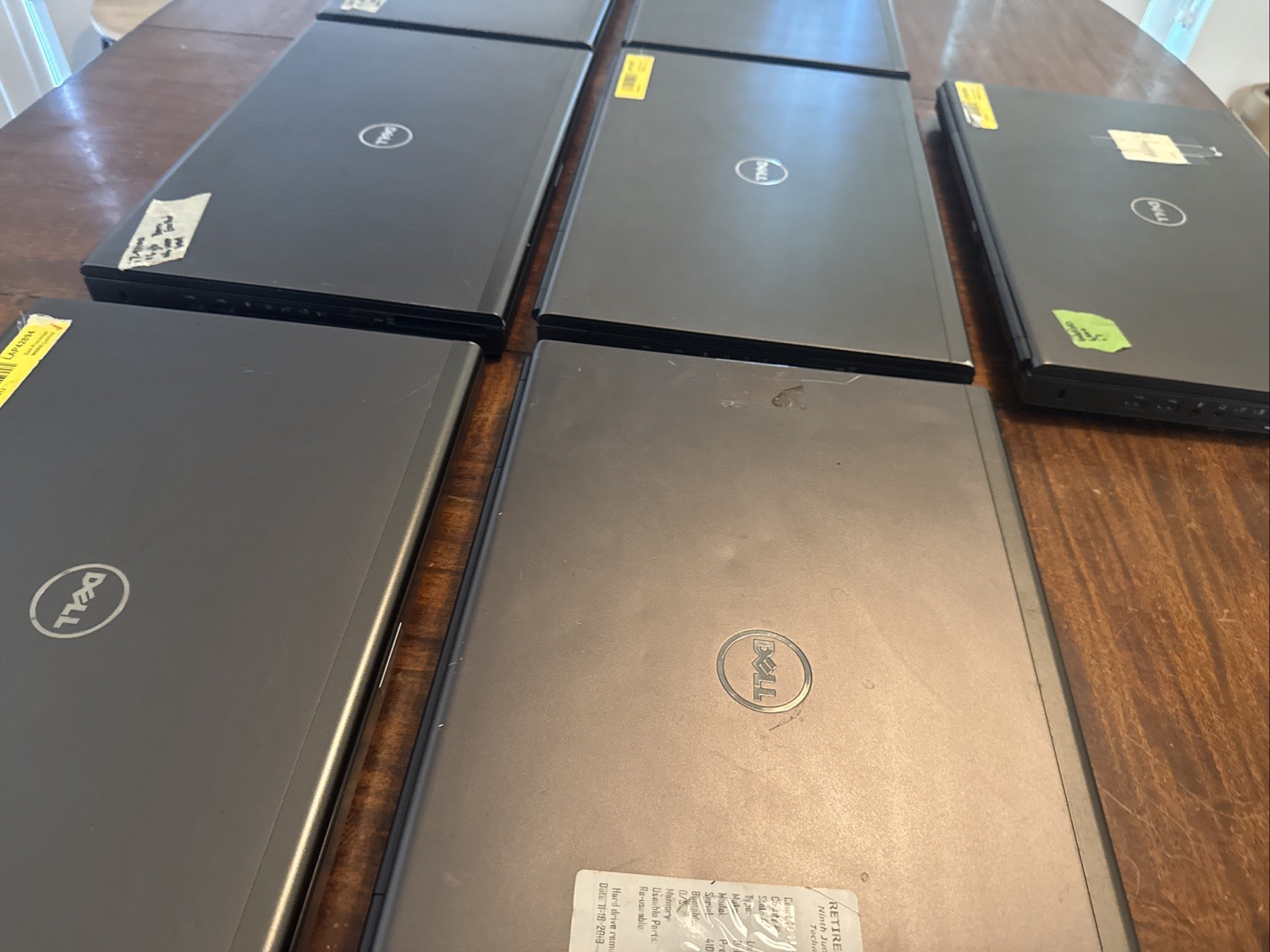 Lot of 7 Dell Precision M6800 i7-4710MQ Intel 8/16GB NO HDD/SSD/OS