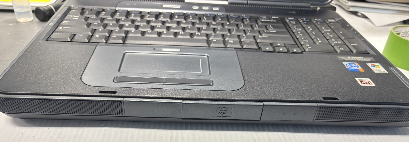 HP COMPAQ NX9600 – FOR PARTS/REPAIR hass ddr2 ram and 80gb at disc drive