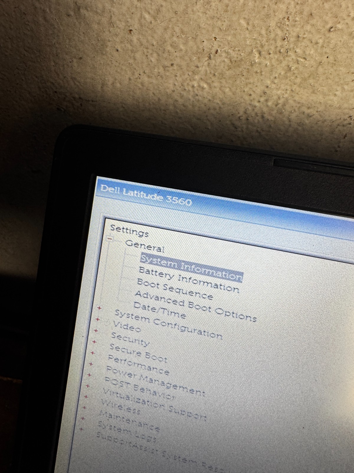 Dell Latitude 3560 Intel Core i3-5005U Laptop for Parts/Repair #6388