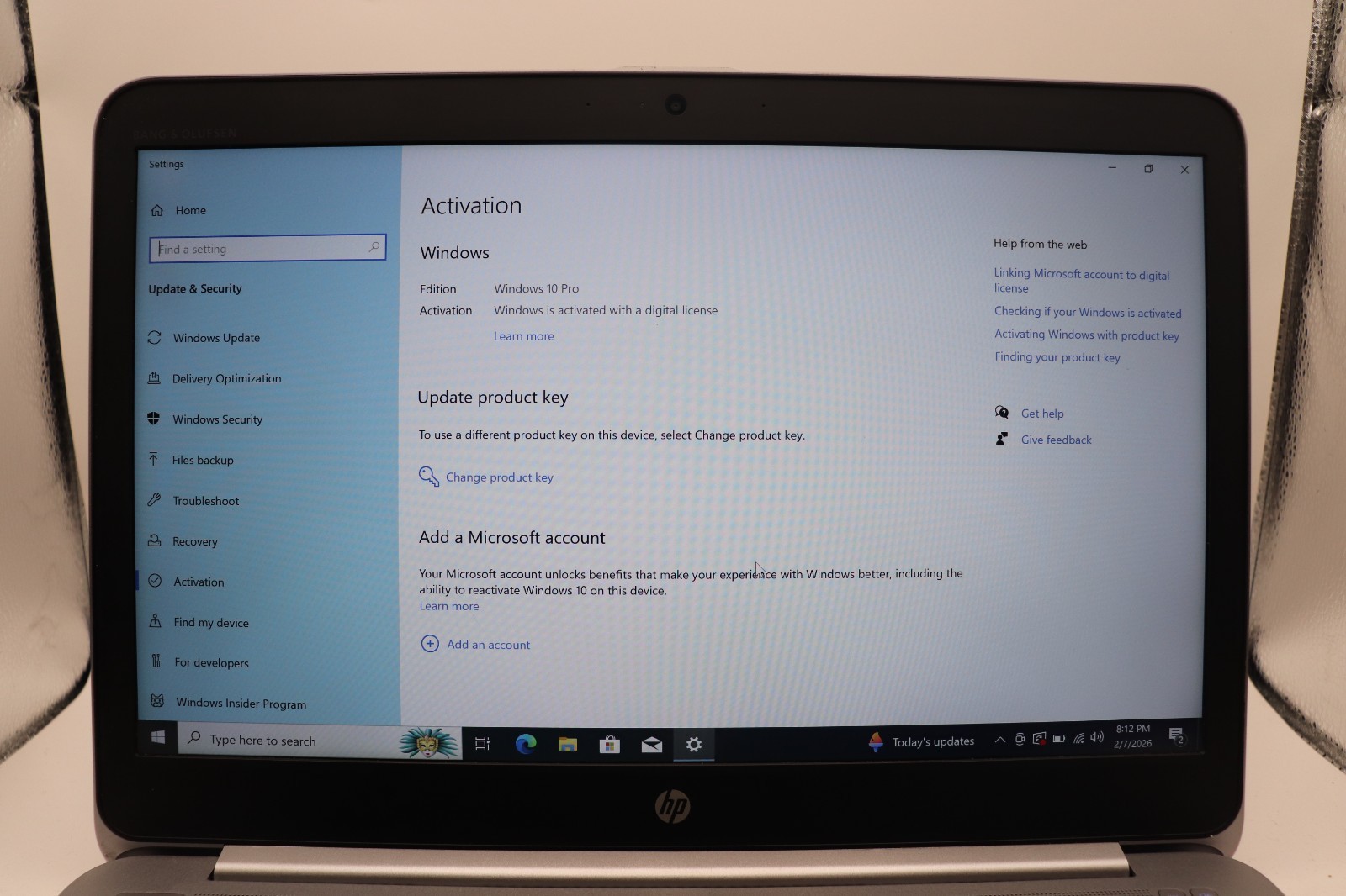 HP EliteBook Folio 1040 G3 14″ Laptop Intel i7-6600U 16GB 256GB SSD
