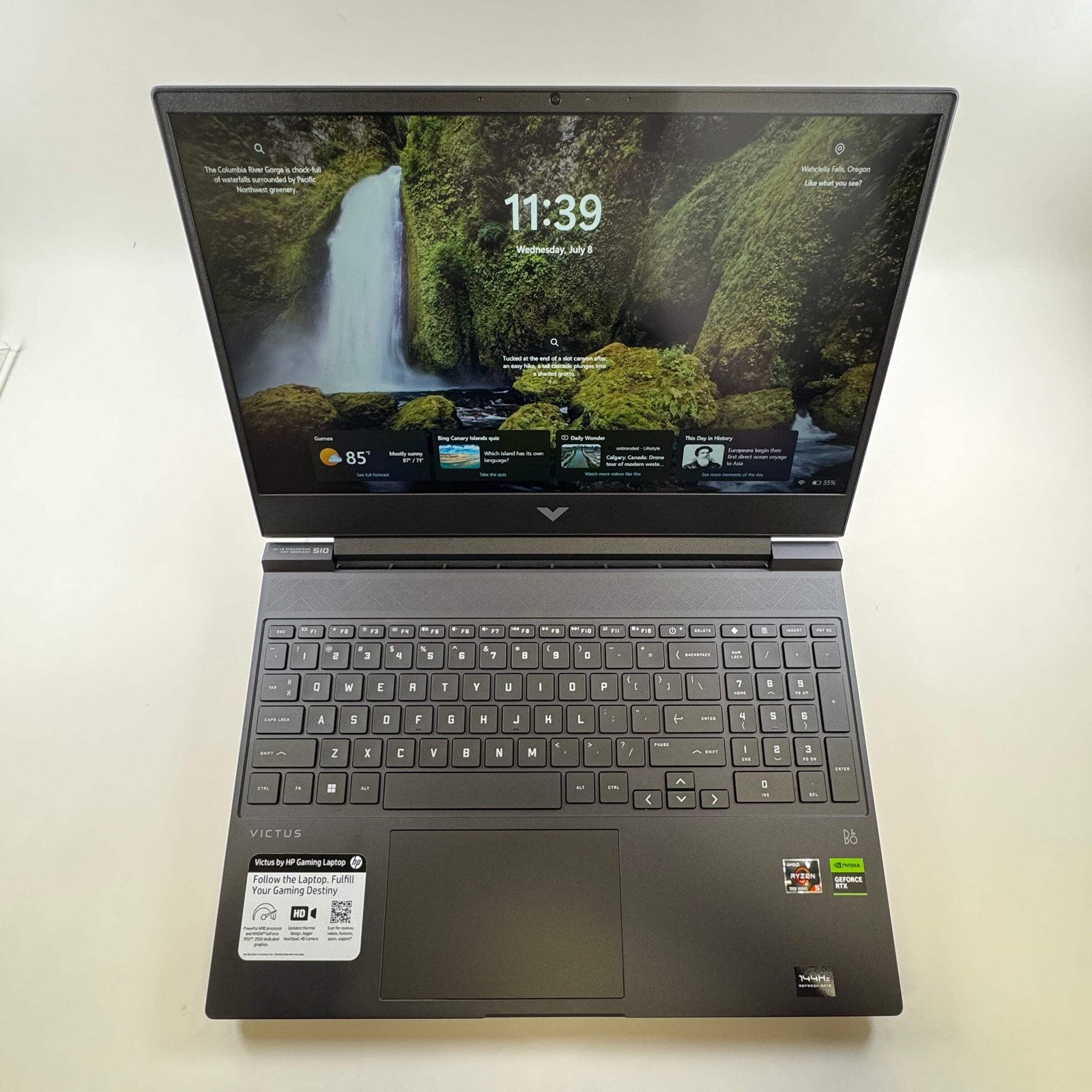HP Victus 15-FB1013DX 15.6″ Ryzen 5 7535HS 3.3 GHz 8GB RAM 500GB SSD RTX 2050