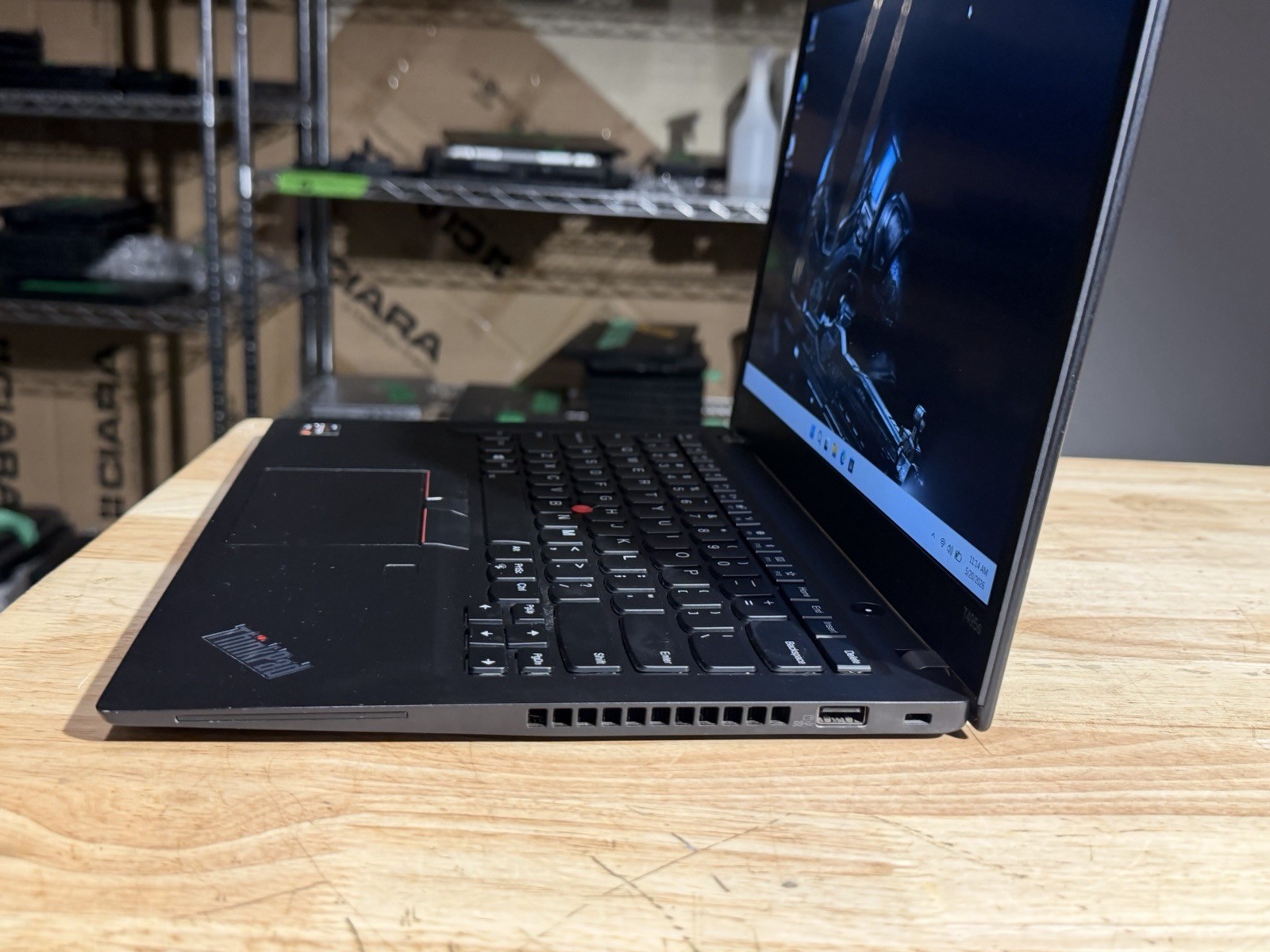 Lenovo ThinkPad T495s Ryzen 7 PRO 3700U 16GB RAM 512GB SSD Win11 Pro 14” NW Bat