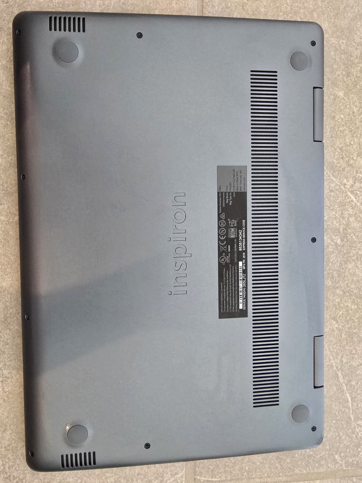 Dell Inspiron 5481 14″ Touchscreen i3-8145U 8GB RAM 128GB SSD (READ)