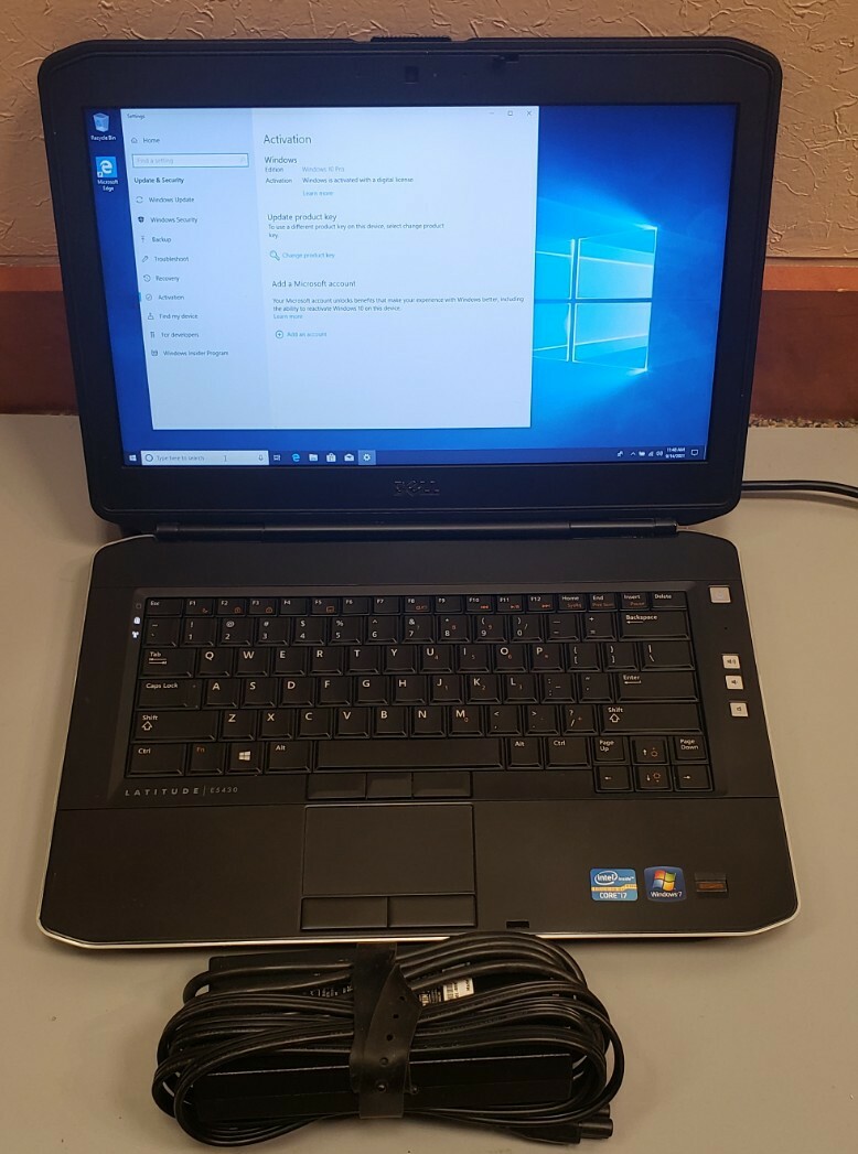 Dell Latitude E5430 14″ Core i7-3520M 2.90GHz 6GB RAM 500GB HDD WEBCAM 1600X900