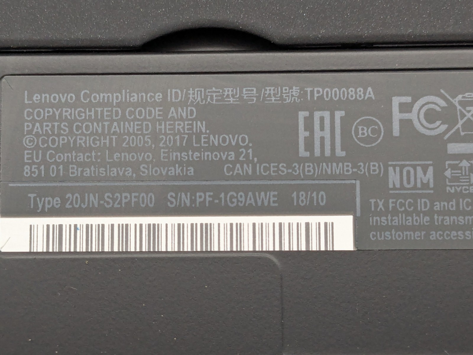 Lenovo ThinkPad T470 14″ FHD I5-6300U 256GB SSD 8GB W10P Backlit Webcam *READ*