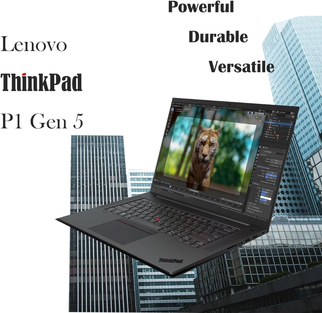 Lenovo ThinkPad P1 Gen 5 16″ i7-12800H 2.40GHz 16 GB RAM 512 GB SSD, A2000