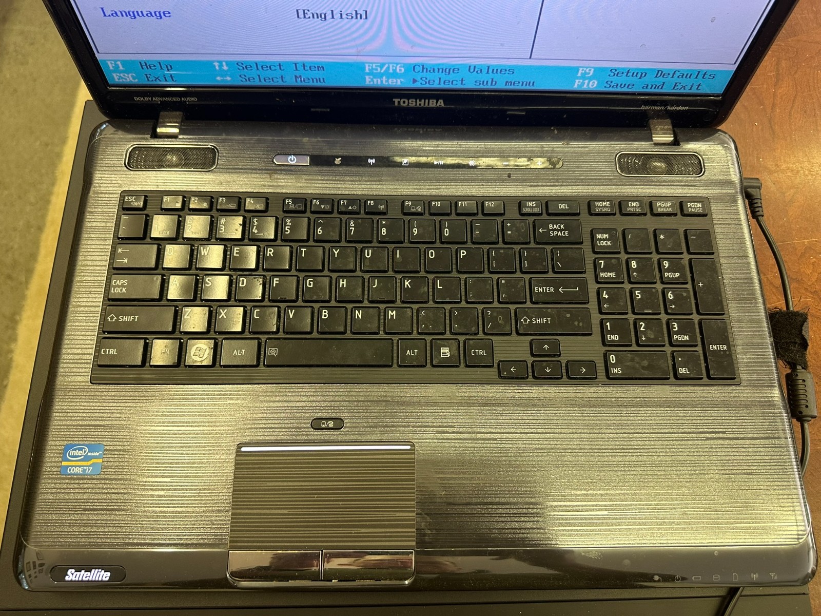 Toshiba Satellite P775-S7370 Laptop – Intel Core i7-2670QM, 8GB RAM, NO HDD