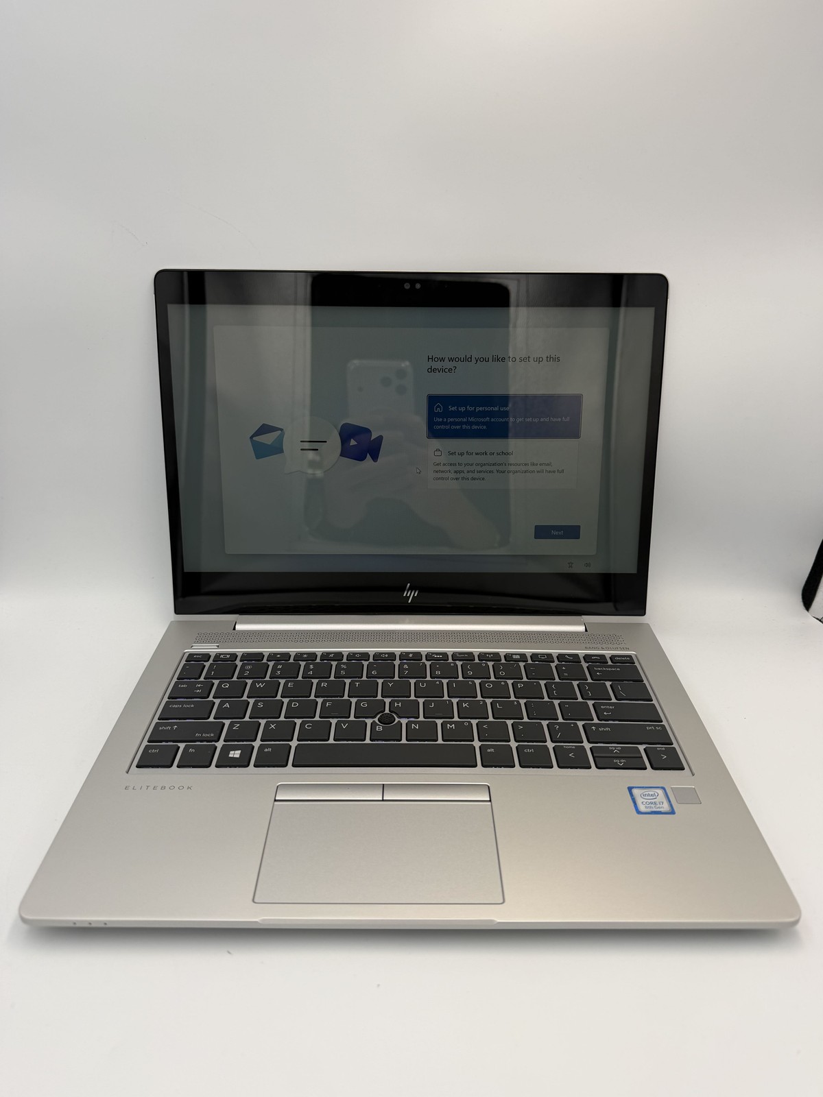 HP EliteBook 830 G5 (2018) Intel(R) Core(TM) i7-8550U CPU @ 1.80GHz 16GB RAM 256