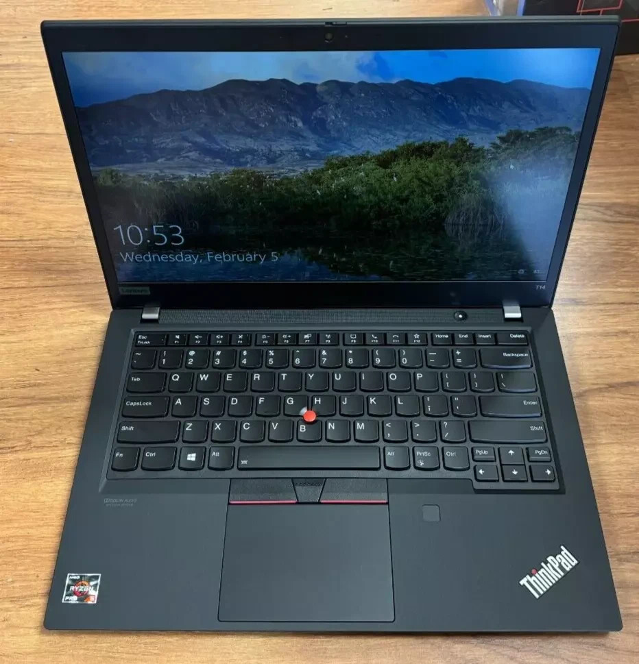 ThinkPad T495 AMD Ryzen 7 Pr 3700U 16GB 512GB NVMe Touch FHD Win 11 Office 2024