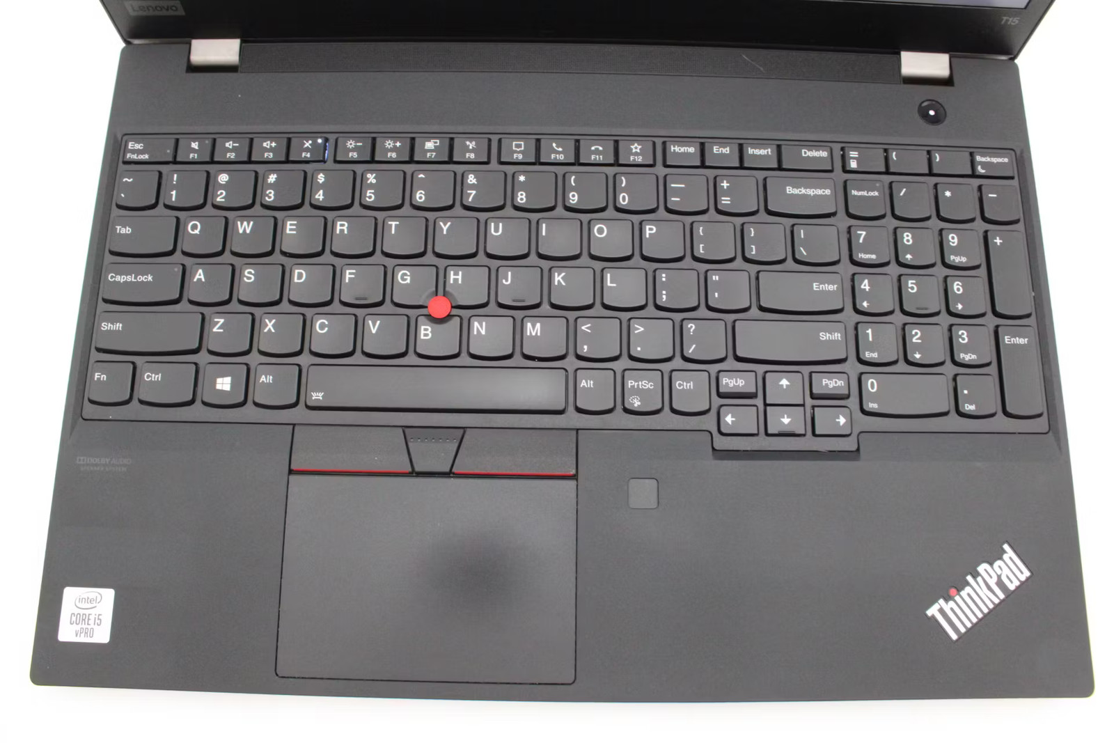 Lenovo ThinkPad T15 Gen 1 Used 15.5″ i5-10310U, 256GB NVMe, 8GB RAM