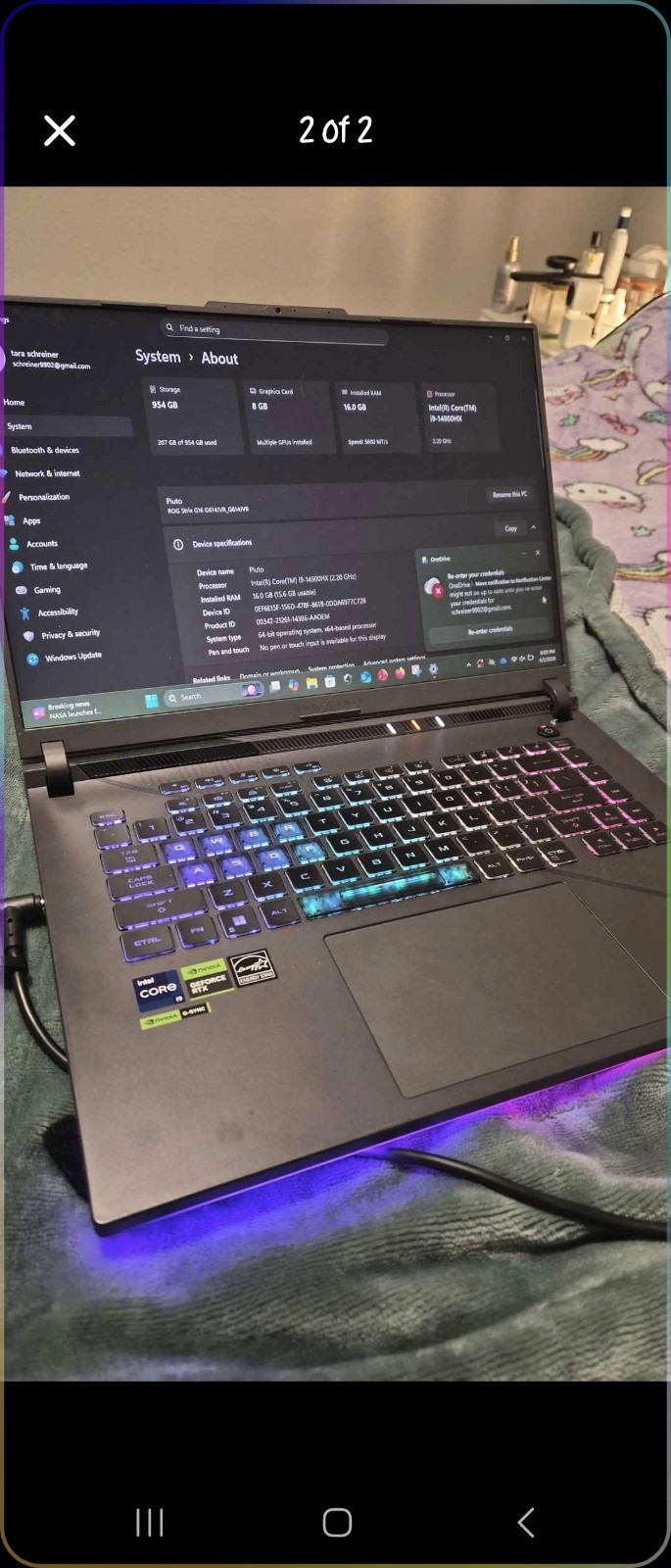 ROG STRIX G16 RTX 4060