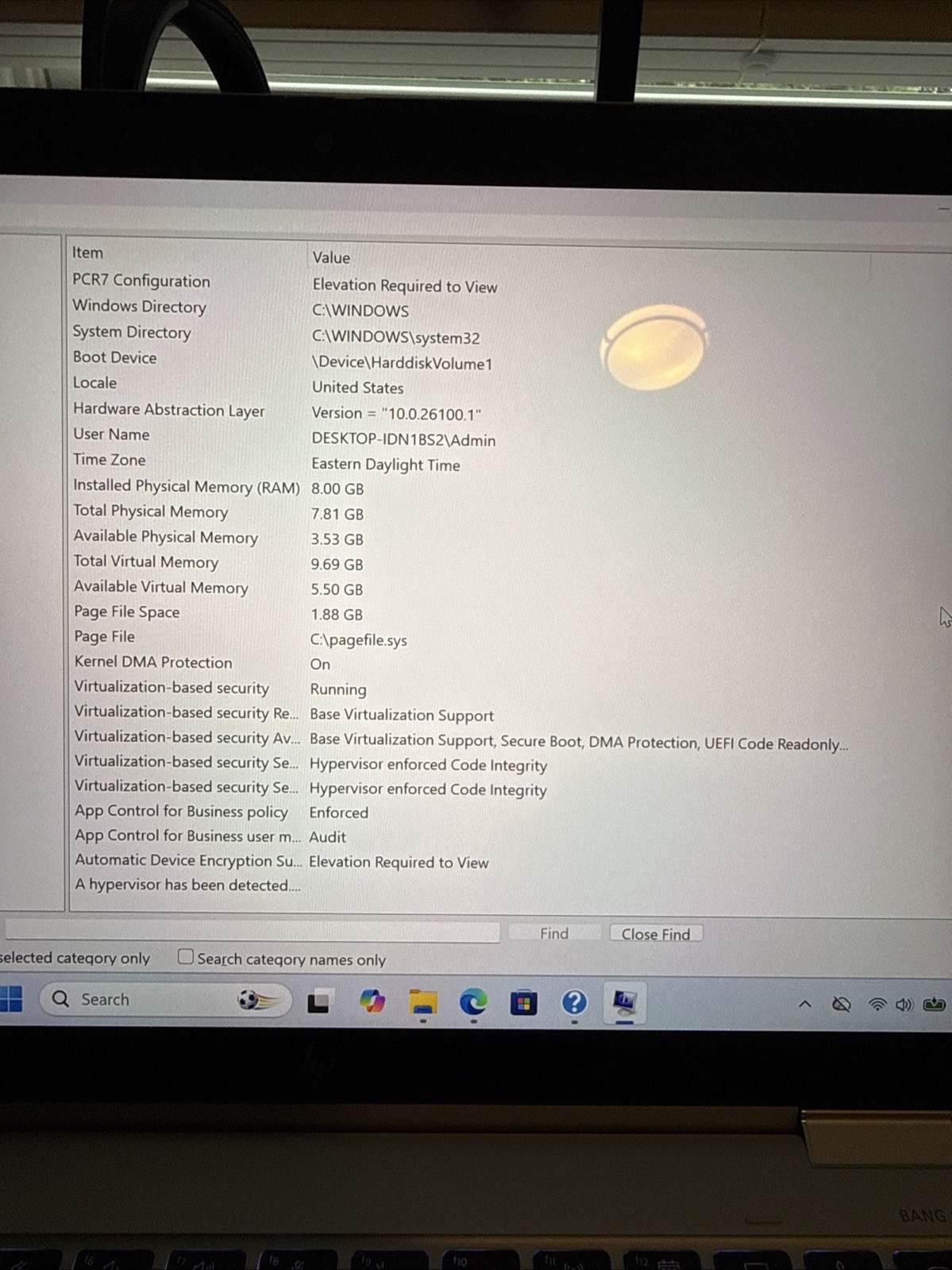 HP EliteBook x360 1040 G6 (Intel Core i5 8th Gen @ 1.60GHz, 8GB RAM, 256GB SSD)