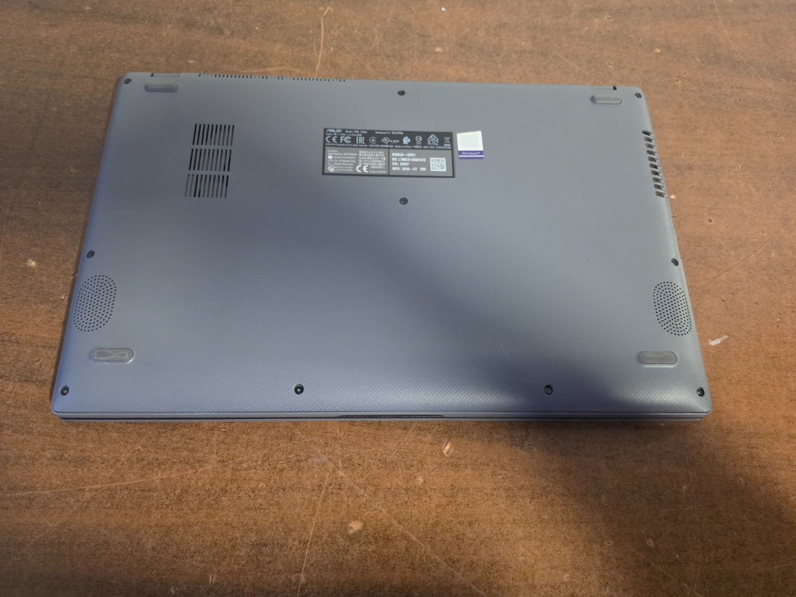 Asus X509J 10th Gen i5-1035G1 8GB 15.6″ Laptop – For Parts Not Working