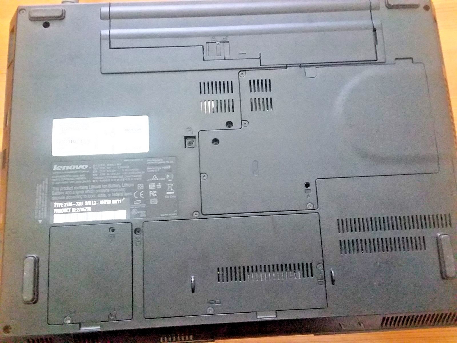 Lenovo ThinkPad SL500 Intel Centrino 2 Duo T5670 1.8 GHz, 3GB, Wireless