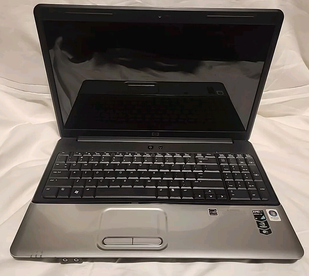 HP G60 249 Laptop AMD Athlon X2 NVIDIA Damaged Screen For Parts / Repair Works