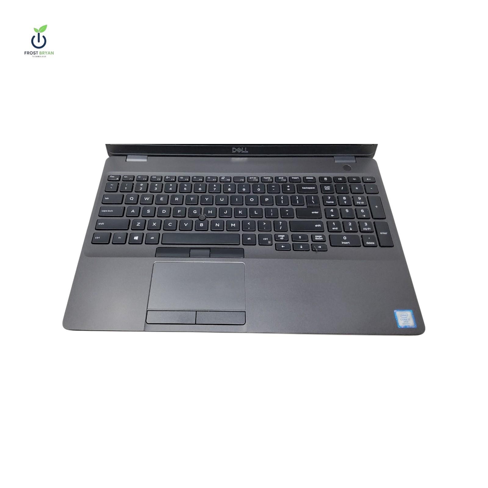 DELL LATITUDE 5500 Laptop i7-8665u@1.90GHz 16GB 512GB No OS Grade C [READ]