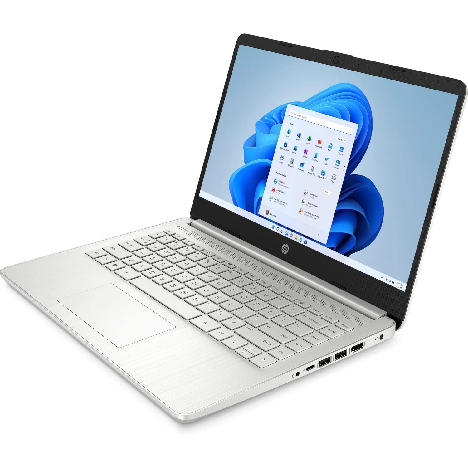 HP Laptop 13.9 – WXGA – Pentium N5030 – 4GB RAM – 64GB SSD – Natural Silver