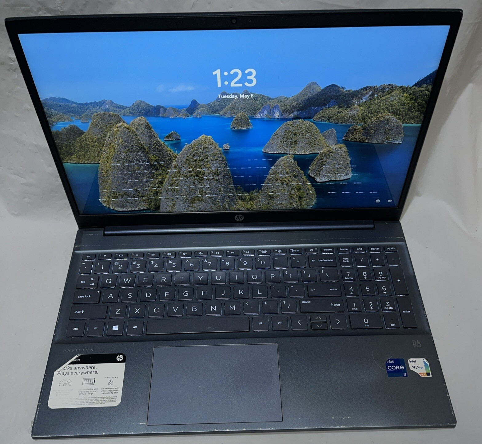 HP Pavilion 15-eg0073cl 15.6″ i7-1165G7@2.8GHz, 16GB RAM, 256GB M2, W11H *READ*