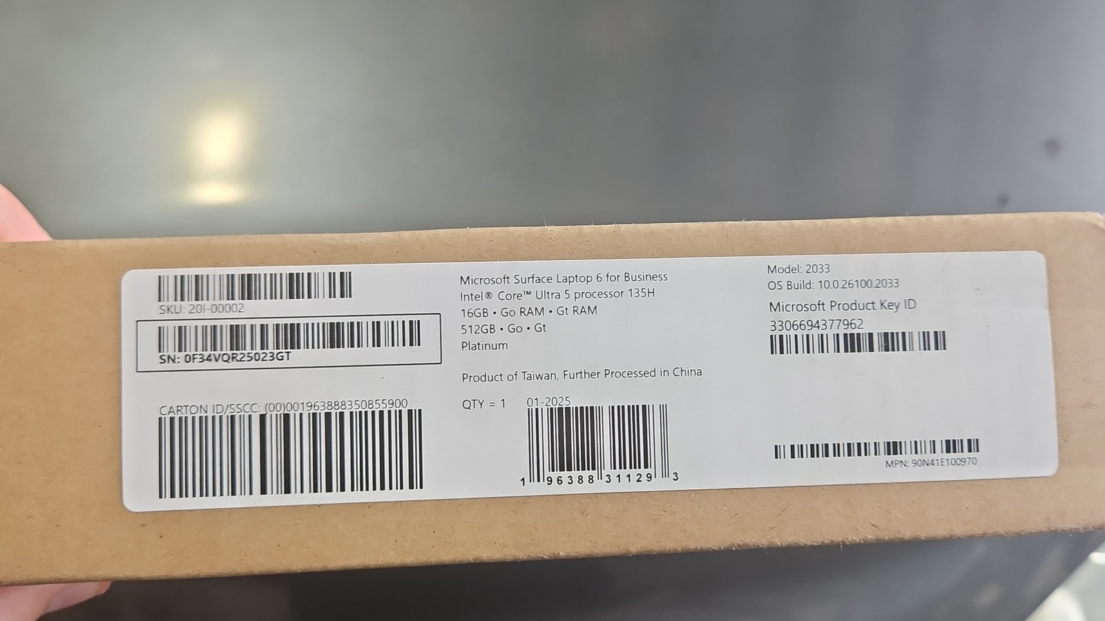 Microsoft Surface Laptop 6 13.5″ Touchscreen