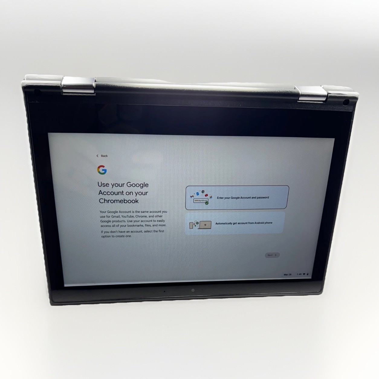 Lenovo 300e chromebook 2nd Gen MTK model 81QC 2-in-1 Touch 32GB – 11.6″