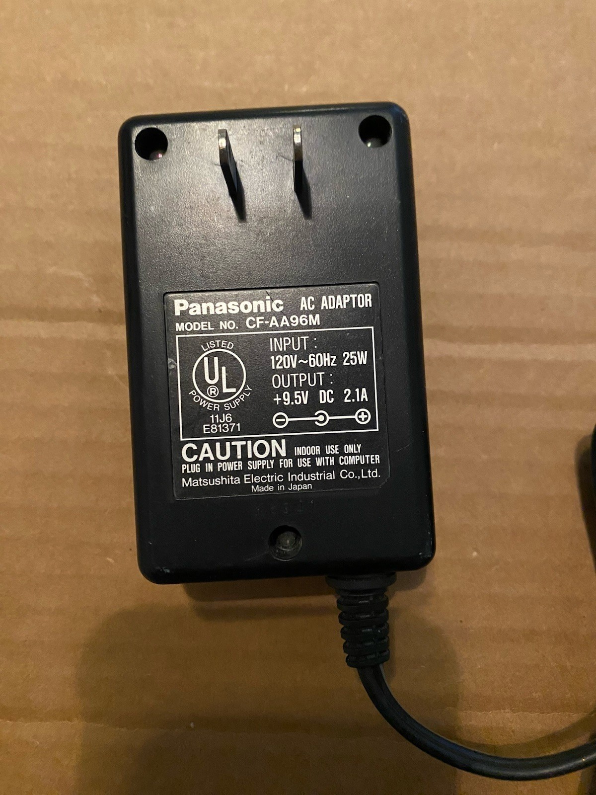 1989 Panasonic Business Partner CF-150 B Portable Computer/Laptop Working