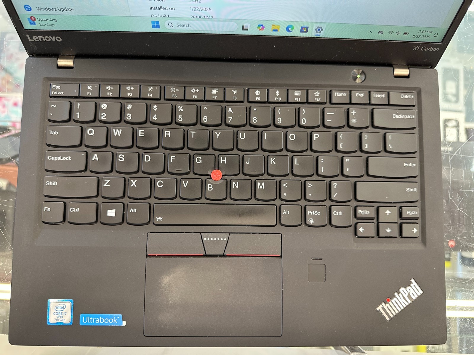 Lenovo 20HR000HUS TP X1 5th Gen 14″ i7-7600 8GB 256GB SSD Win 11 Pro