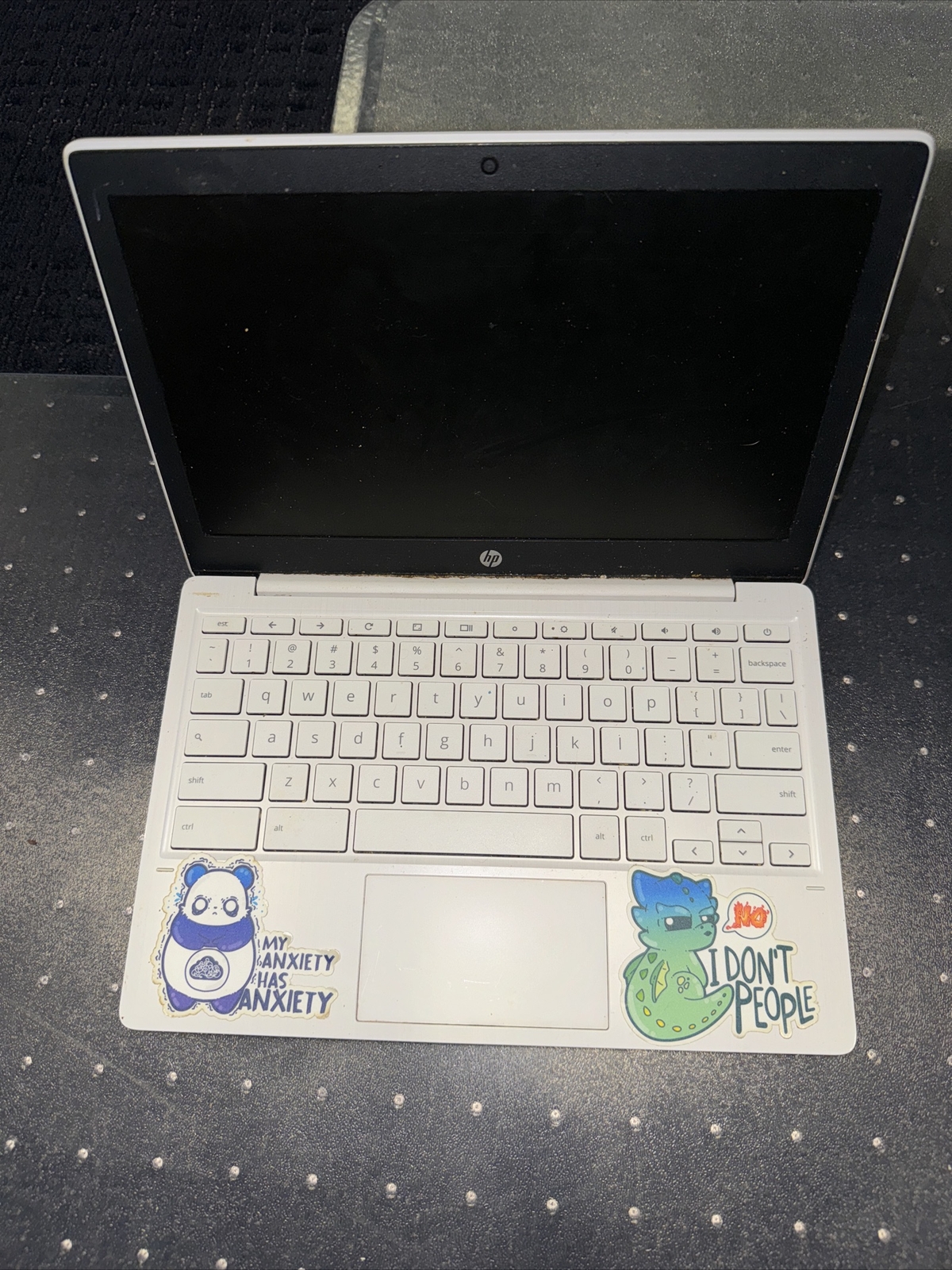 HP Chromebook 11A-NA0021NR, 11.6″ HD 4GB RAM 32GB eMMC SnowWhite For Parts