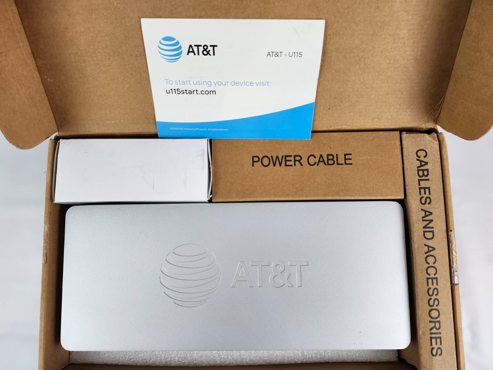 AT&T ASB-U115-4ATT-OUS VPN GATEWAY 990324-05 ASB-1002-CM04-OUS With Accessories