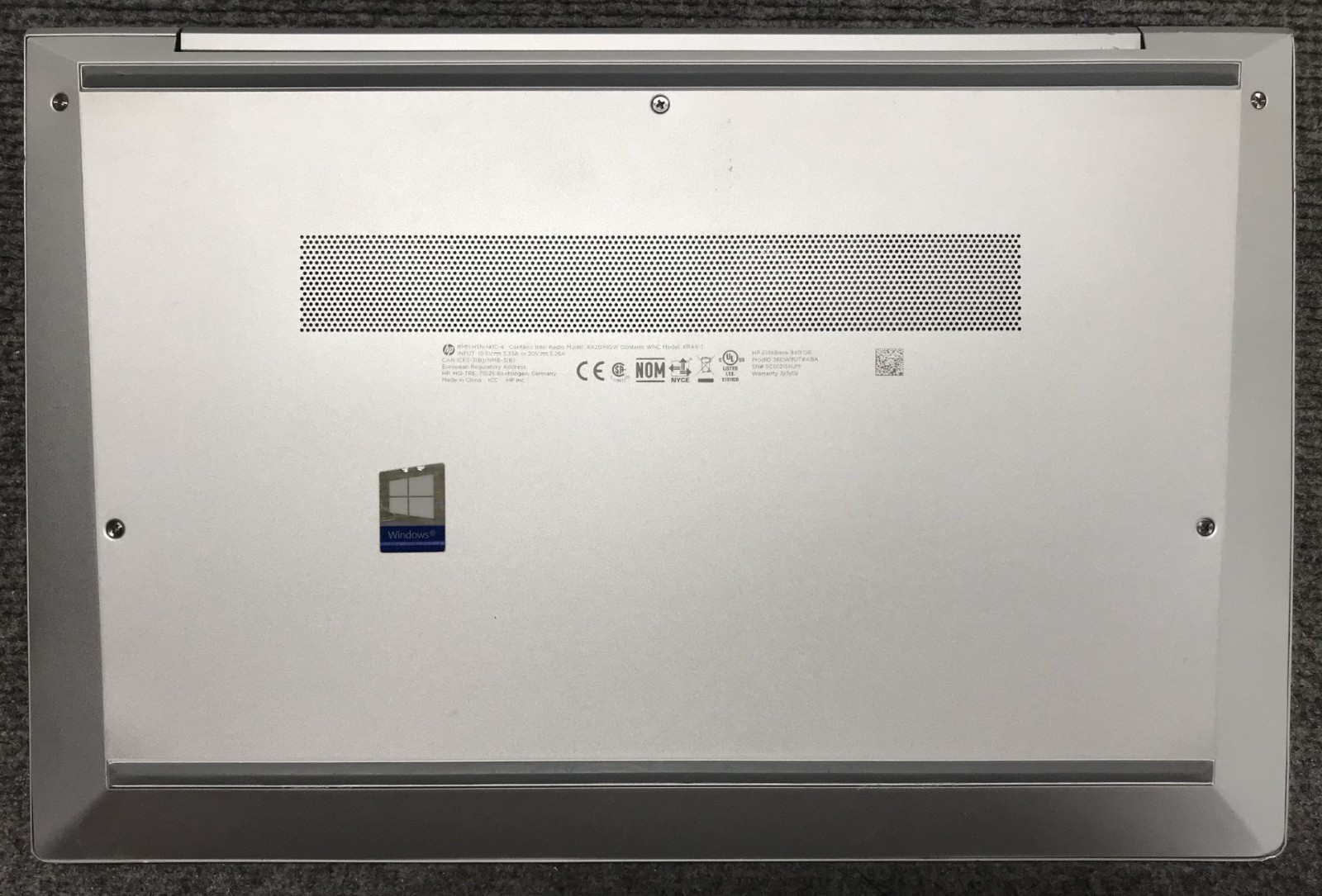 HP EliteBook 840 G8 14″ Laptop i7-1165G7 8GB RAM 256GB NVMe