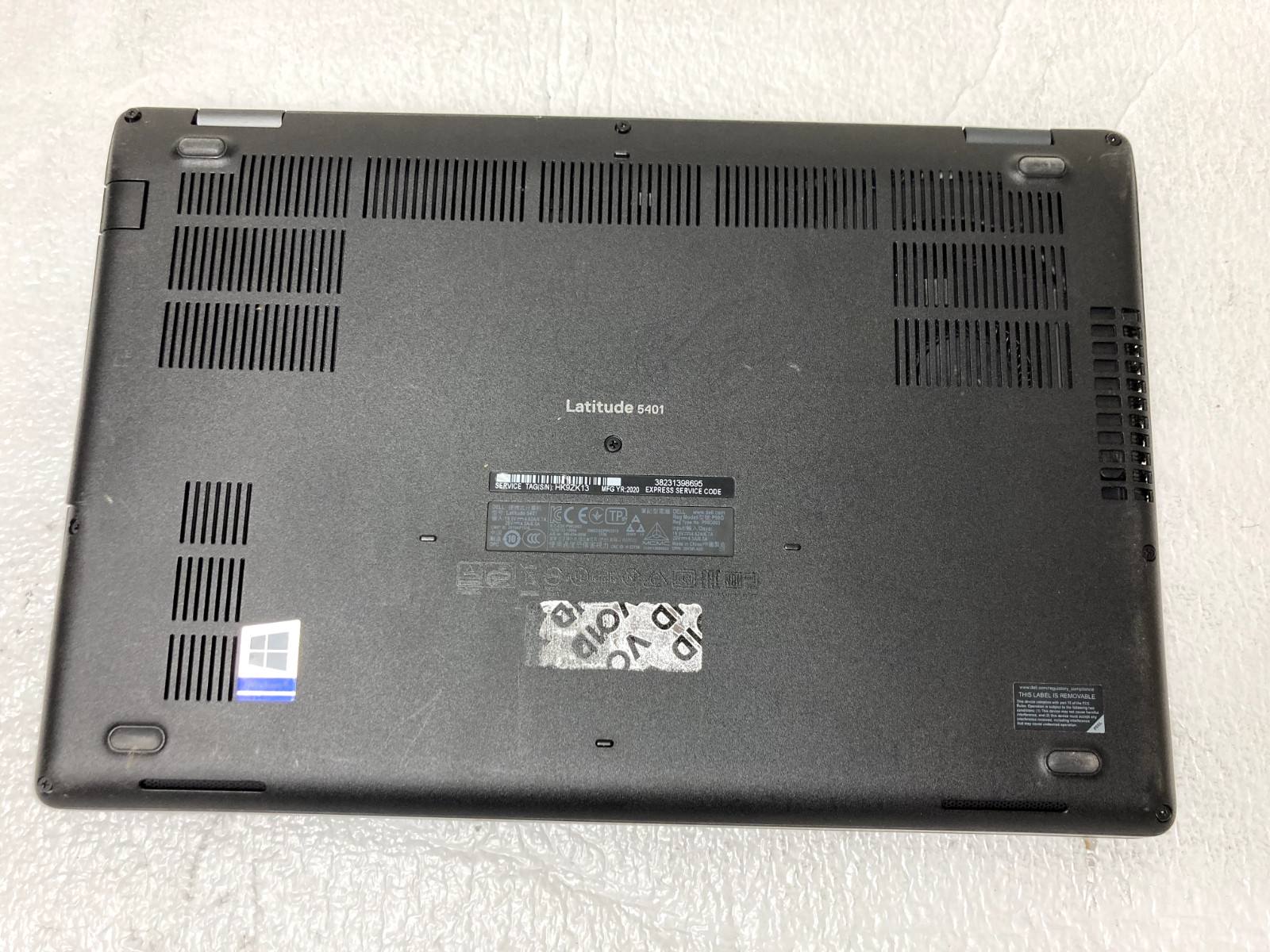 Dell Latitude 5401 14″ Intel i5-9400H @2.50GHz 8GB RAM NO SSD For Parts *READ