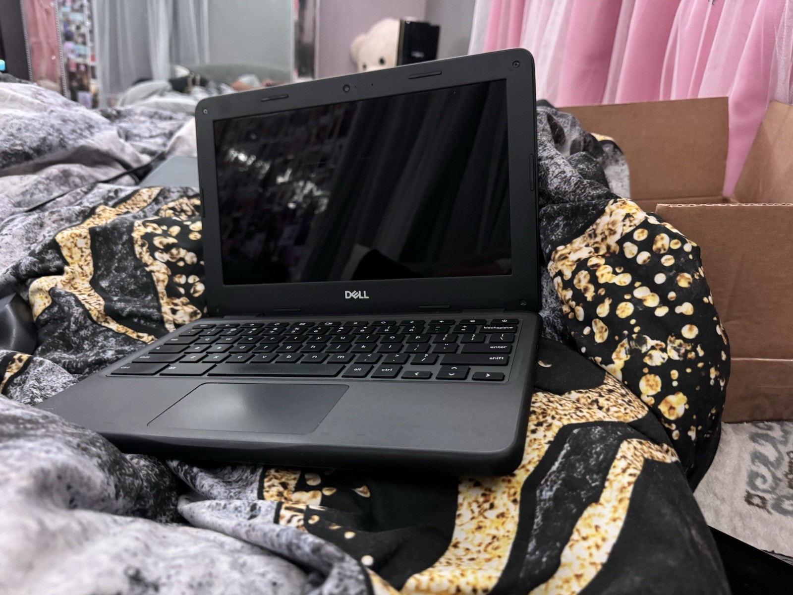 Dell Chromebook 3100 Laptop 11.6″ Intel Celeron Chrome OS Black Webcam Wi-Fi