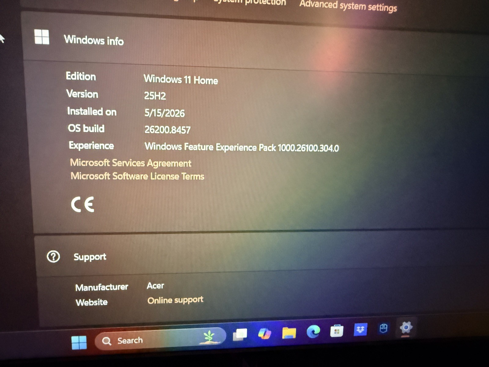Acer Nitro V 15 15.6″ Gaming Laptop Core i5 Win 11 Black Wi-Fi HDMI Webcam