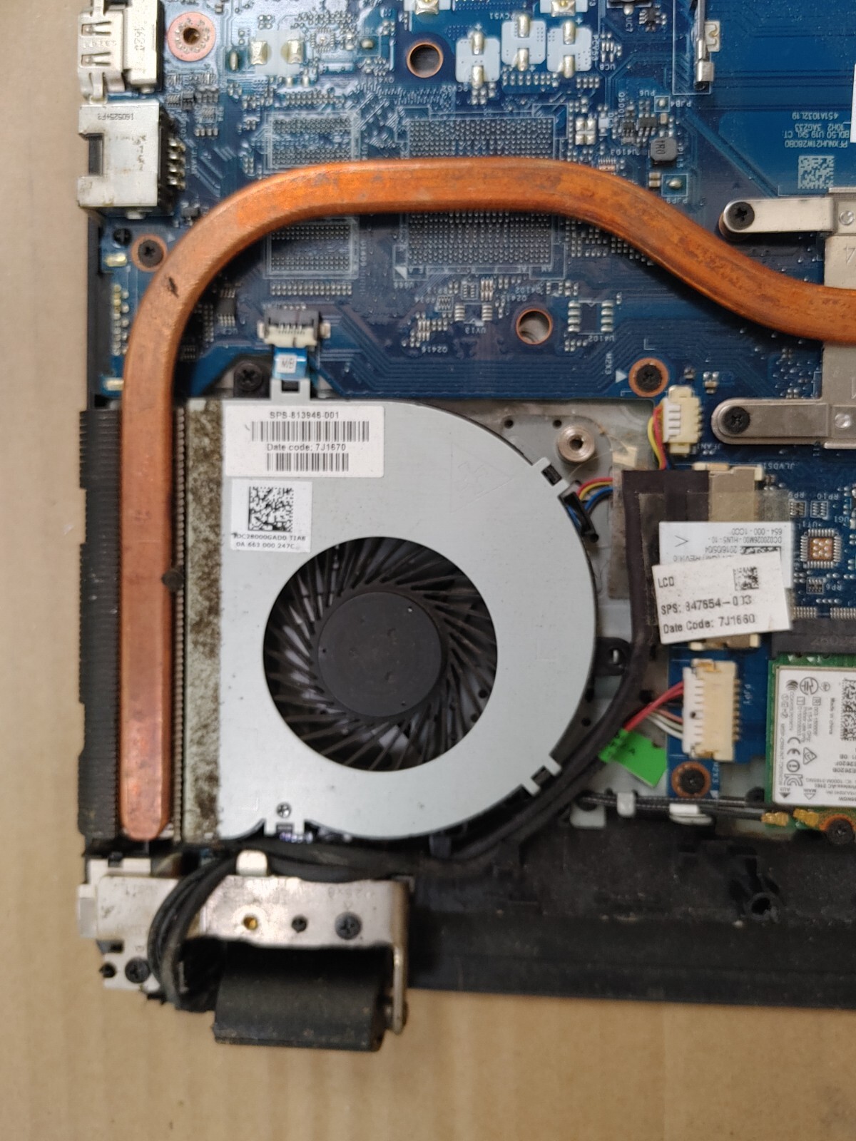 HP ProBook Core i3-6100U@ 2.30GHz, NO RAM ,NO HD ( Selling Motherboard )