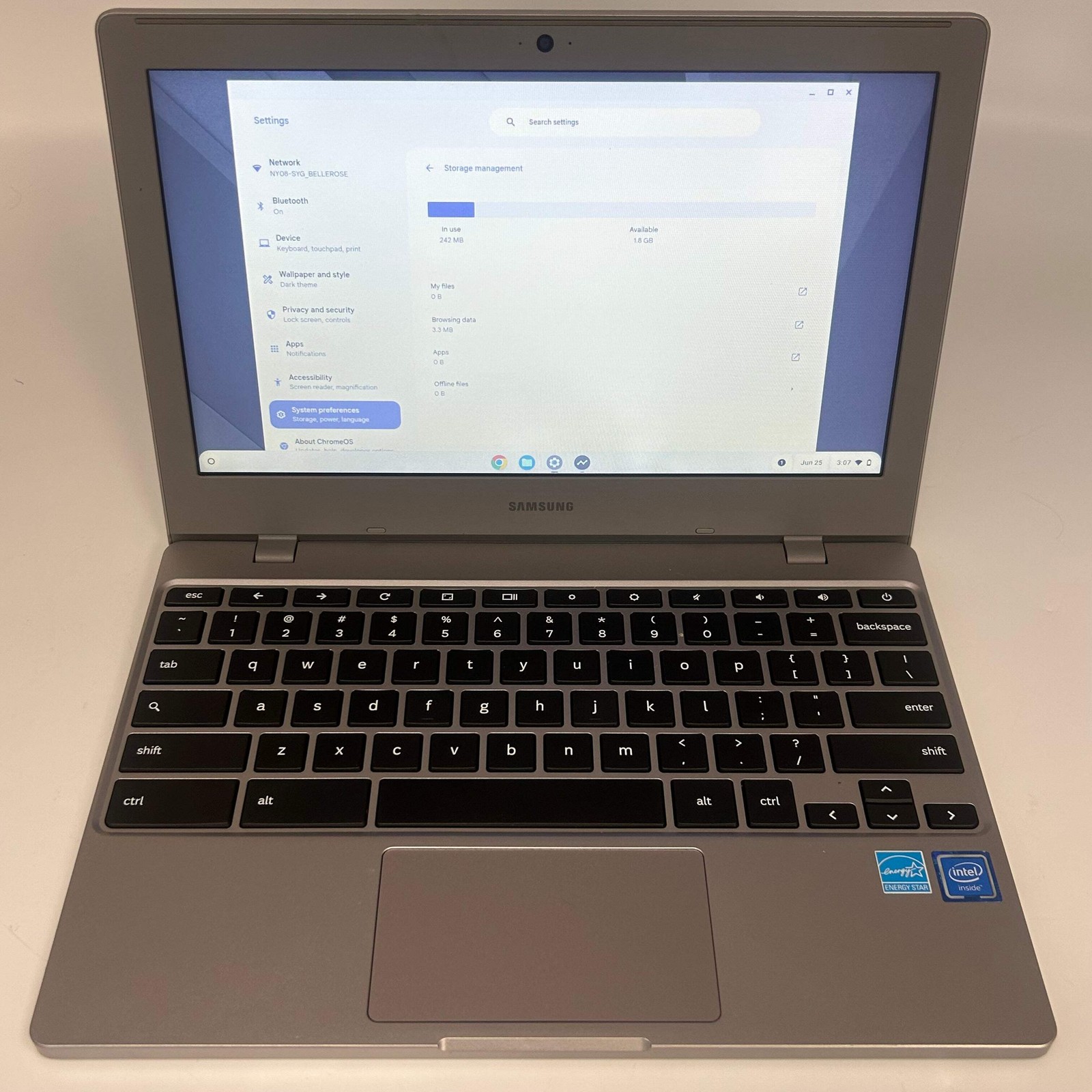 Samsung Chromebook XE310XBA 11″|Intel Celeron |4GB RAM|32GB|