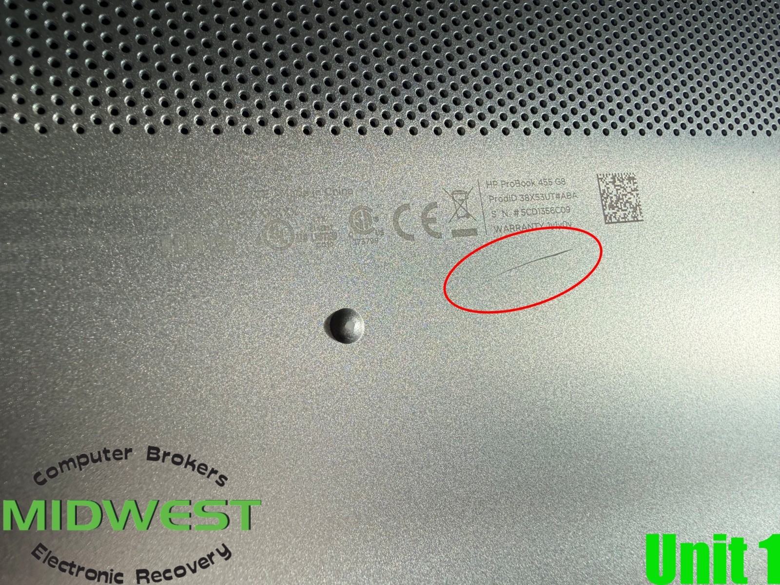 (x2) HP ProBook 455 G8 AMD Ryzen 5 5600U 2.3GHz 8GB RAM No OS/HDD/SSD (See Desc)