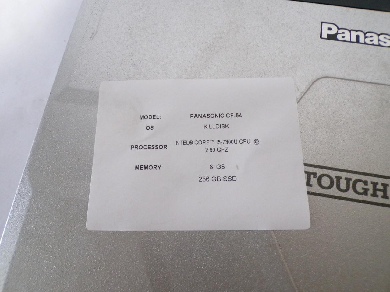 Panasonic Toughbook CF-54 14″ Core i5-7300U 2.60GHz 8GB 256GB SSD Touch Laptop