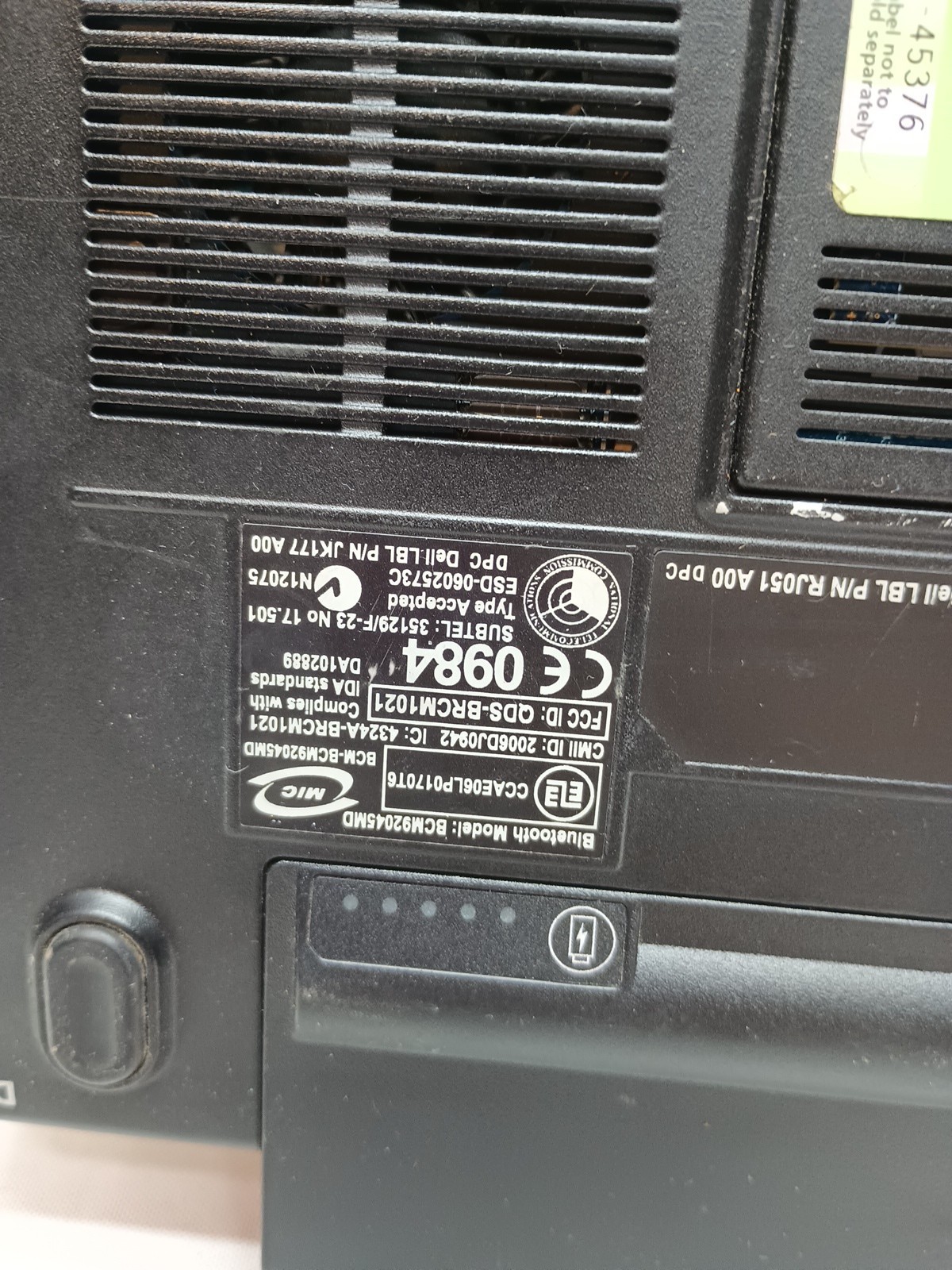 Dell XPS M1210 12.1″ Core 2 Duo T5600 1.83GHz 4GB RAM 120GB HDD Parts Or Repair