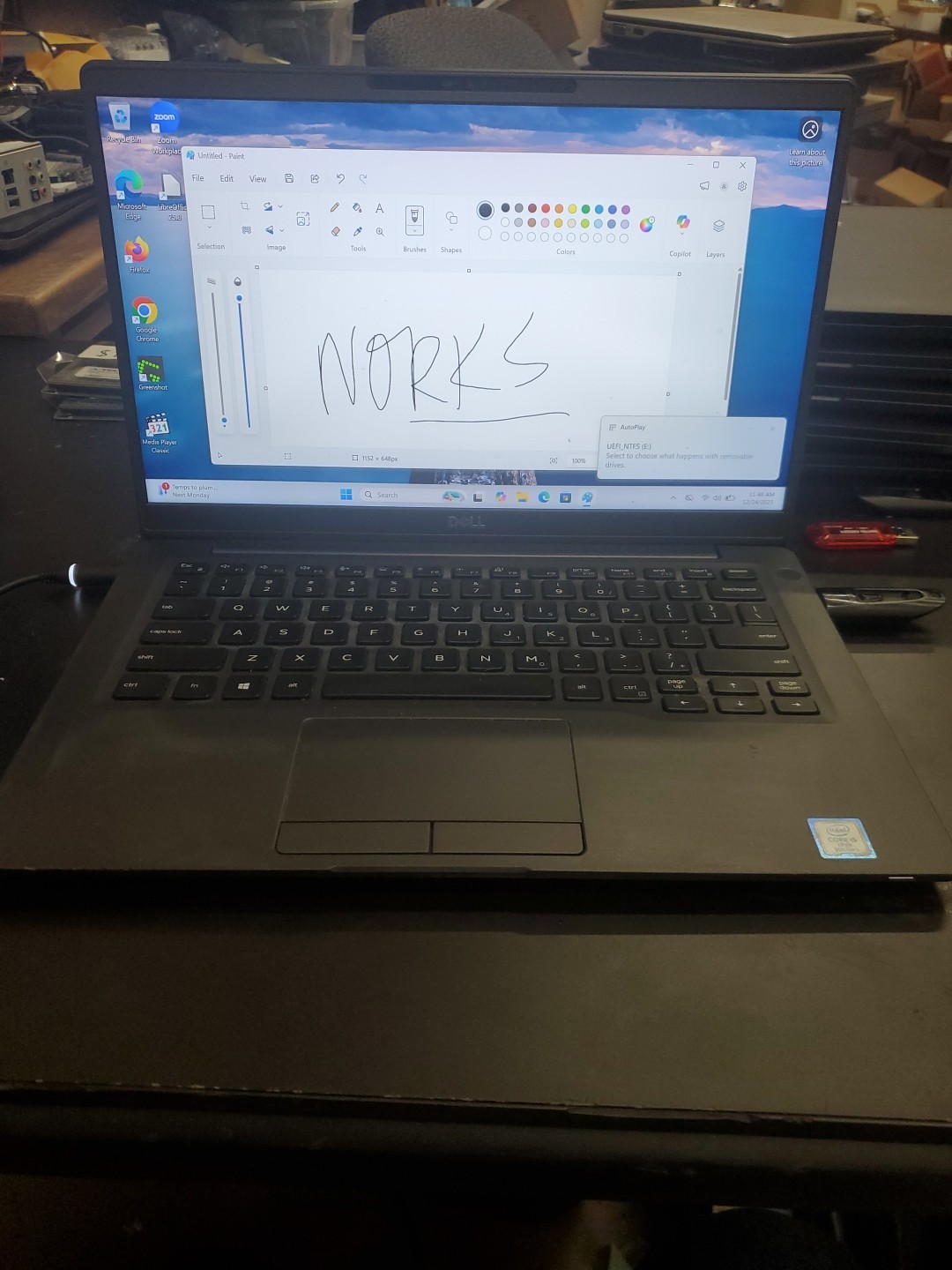 Dell Latitude 7400 14″ i5-8365U 8GB 256gb SSD Laptop W11P 122425-2