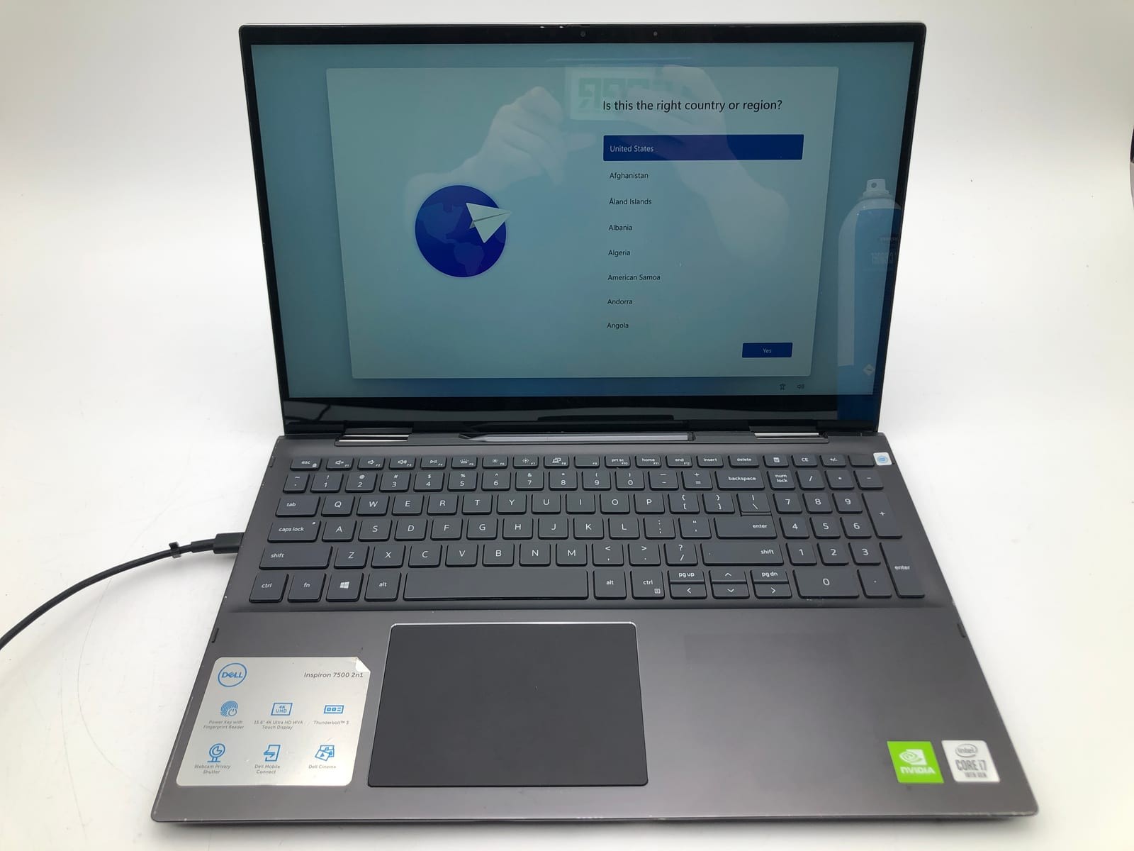 Dell | Inspiron 7500 2-in-1 Black | i7-10510U | 16GB | 256GB NVMe | | No Battery