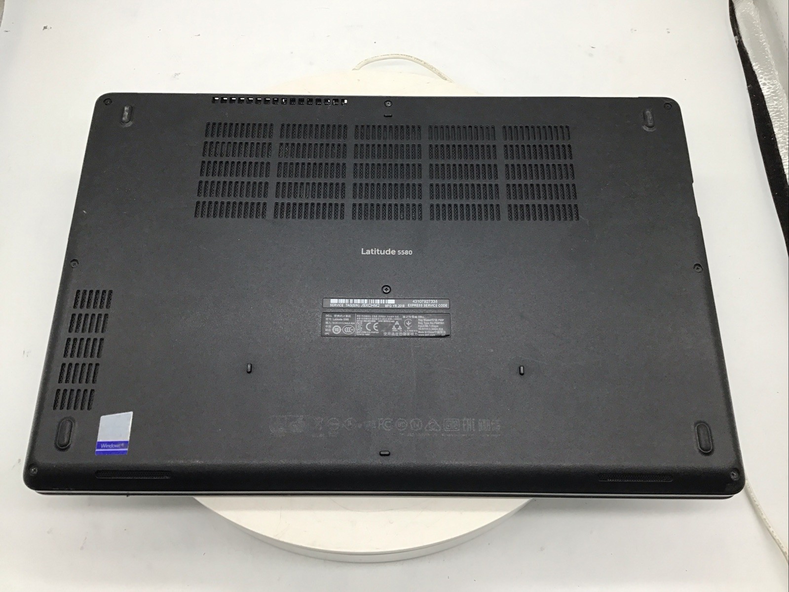 Dell Latitude 5580 15.6″ Laptop i5-7300U 8GB RAM 500GB HDD Windows 11 P Used RD