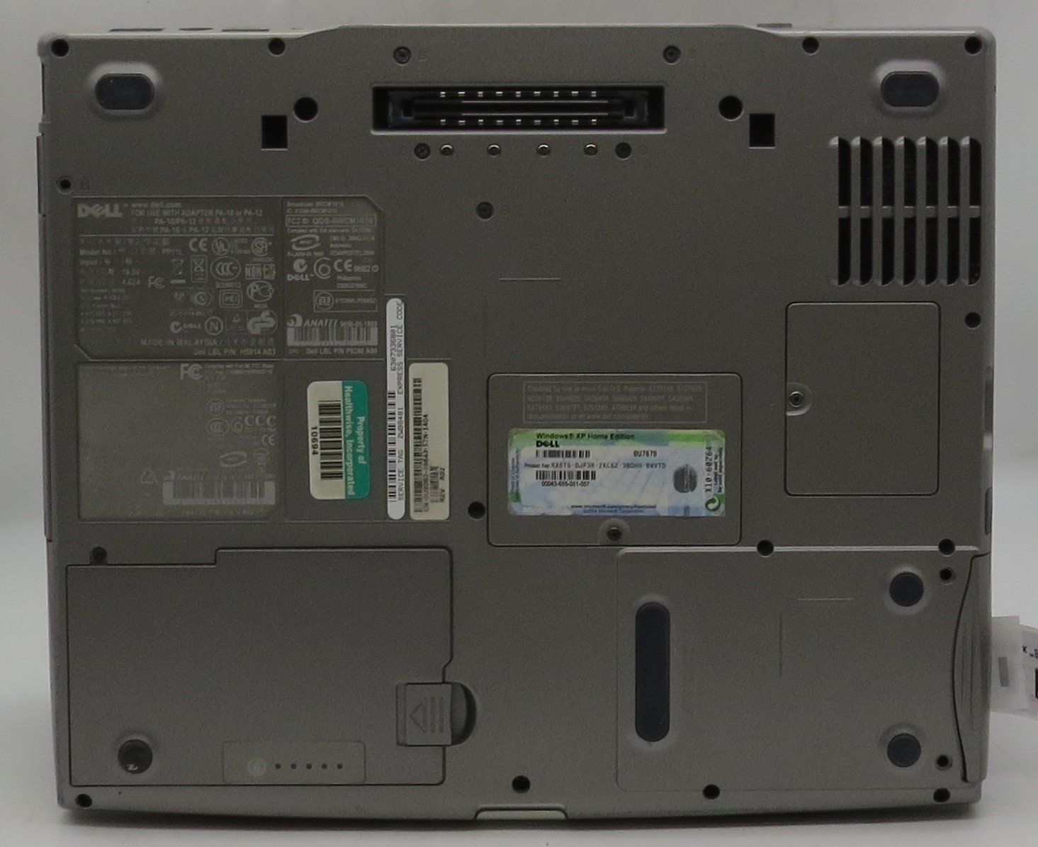 Dell Latitude D610 Pentium-M @ 1.6 GHz 2GB DDR2 No SSD No OS *PARTS