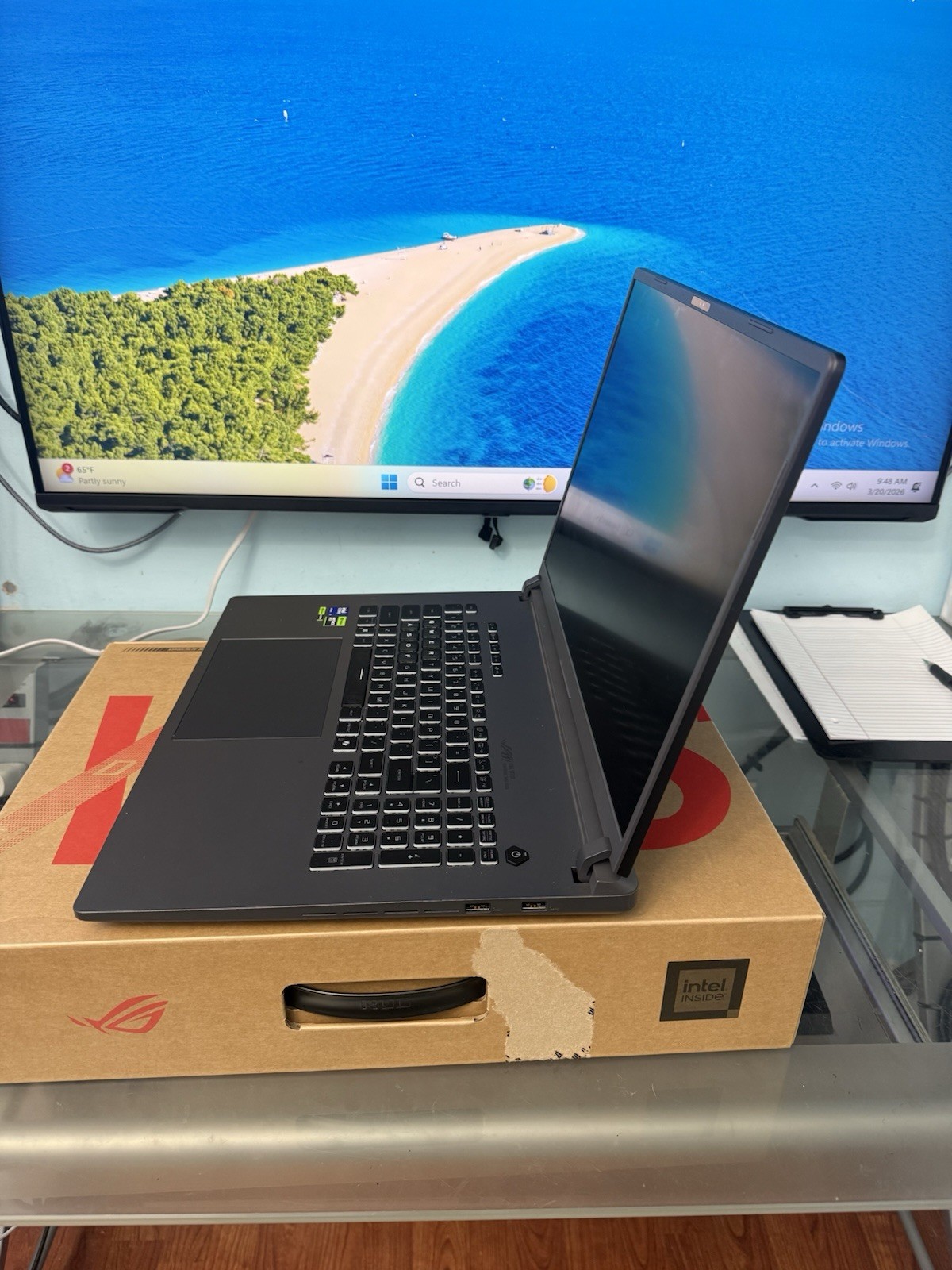ASUS ROG Strix G18 Gaming Laptop Intel Ultra 9 RTX 5080 (No Ram, No SSD.