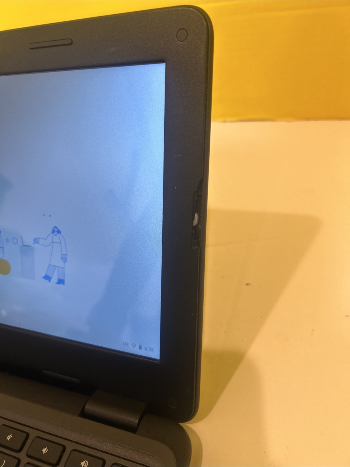 Dell 3100 Touchscreen Chromebook Working Great Description Bezel Read