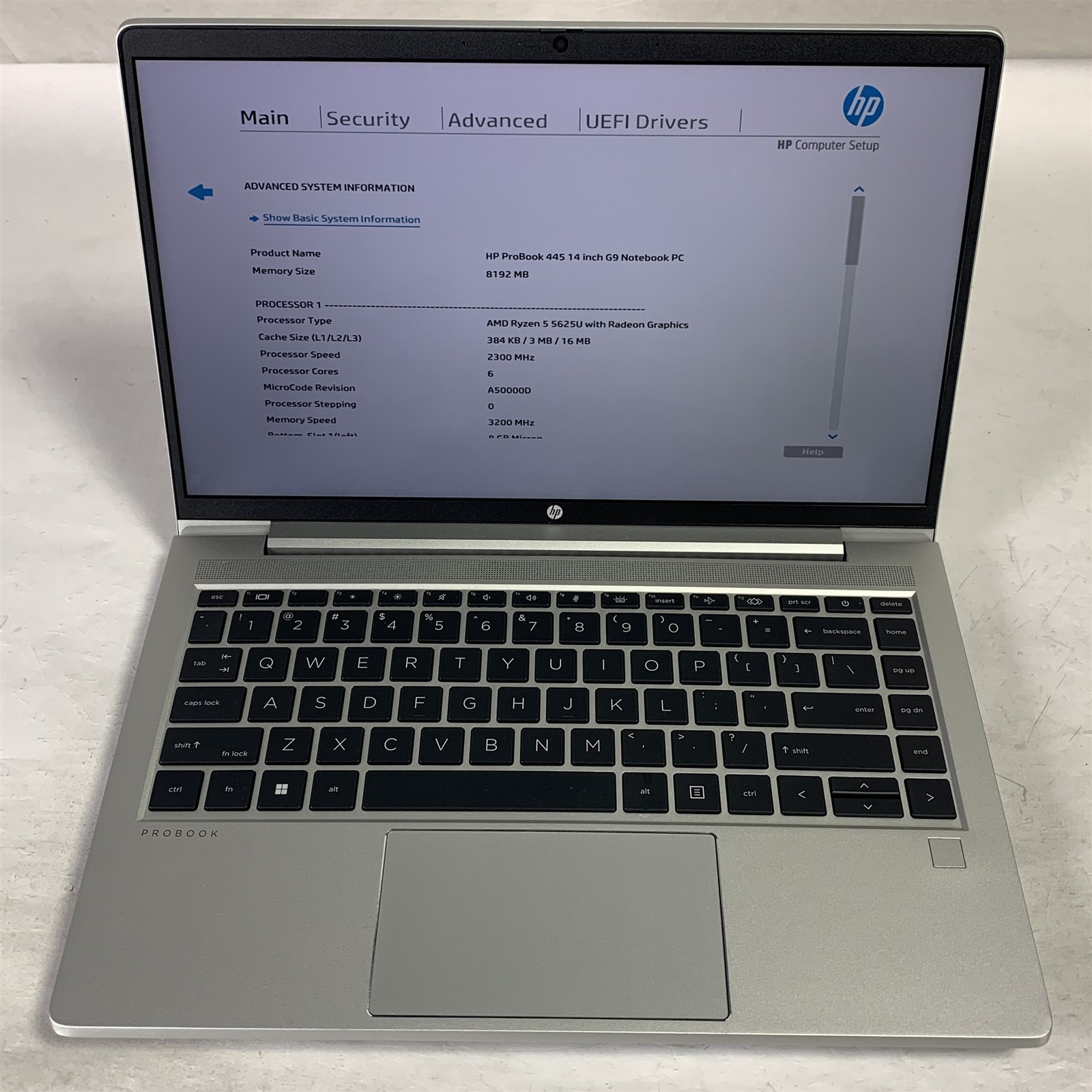 HP ProBook 445 G9 14″ Laptop Ryzen 5 5625U 2.3GHz 8GB – NO DRIVE
