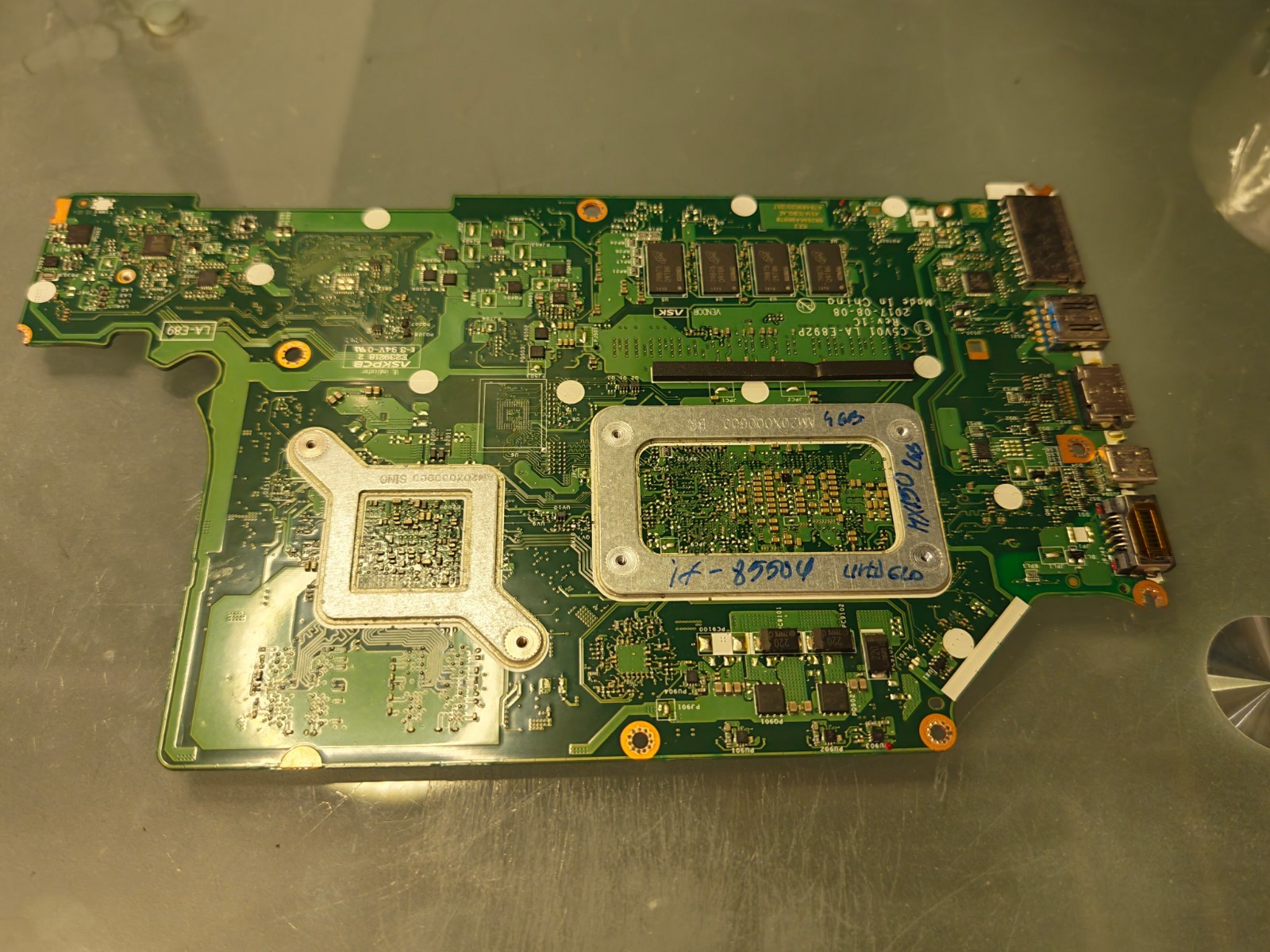 ACER A515-51 A615-51 A315-51 MOTHERBOARD LA-892P I7-8550U GEFORCE MX150 #