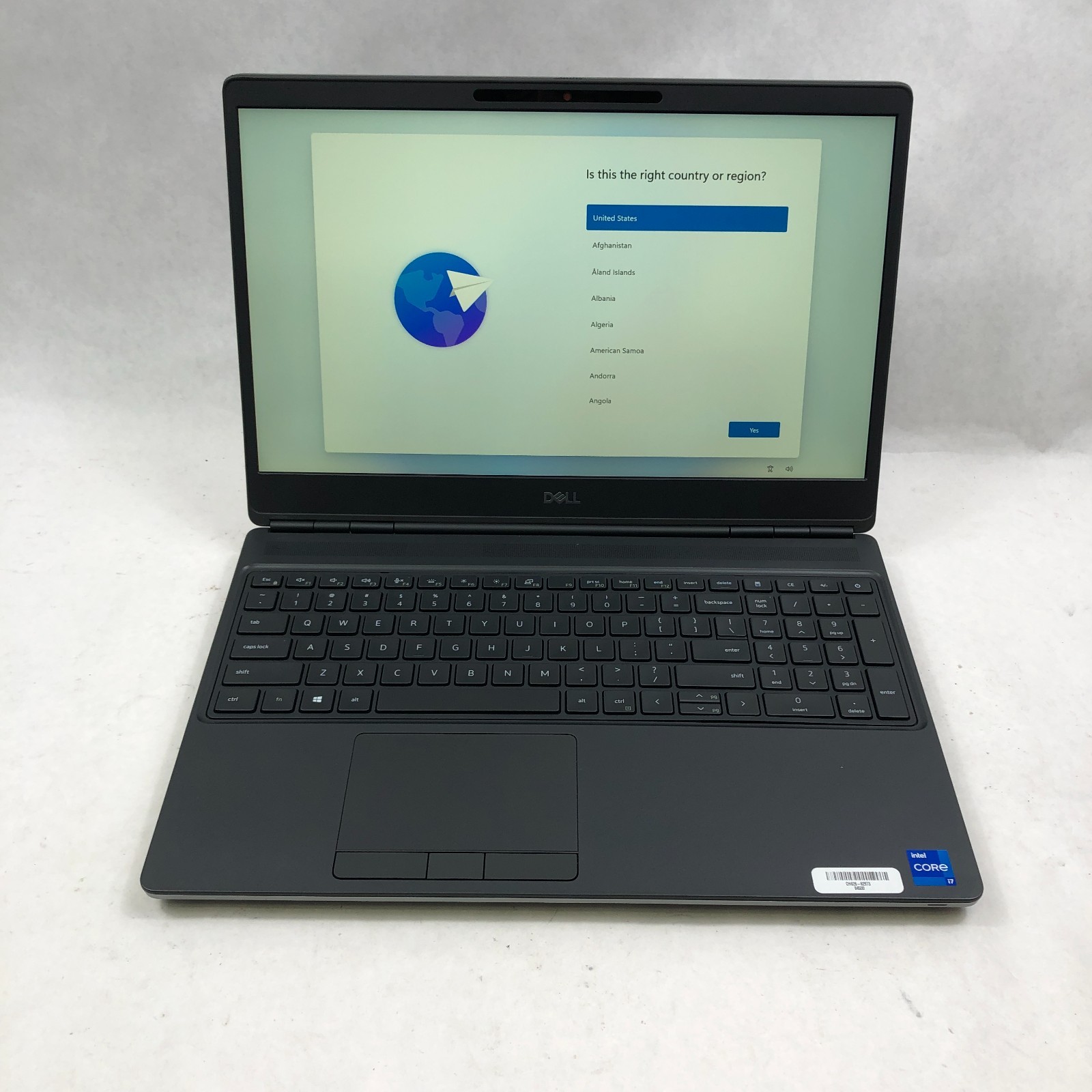DELL PRECISION 7560 FHD Core i7-11850H 32GB RAM 512GB SSD RTX A3000 WIN 11 Pro