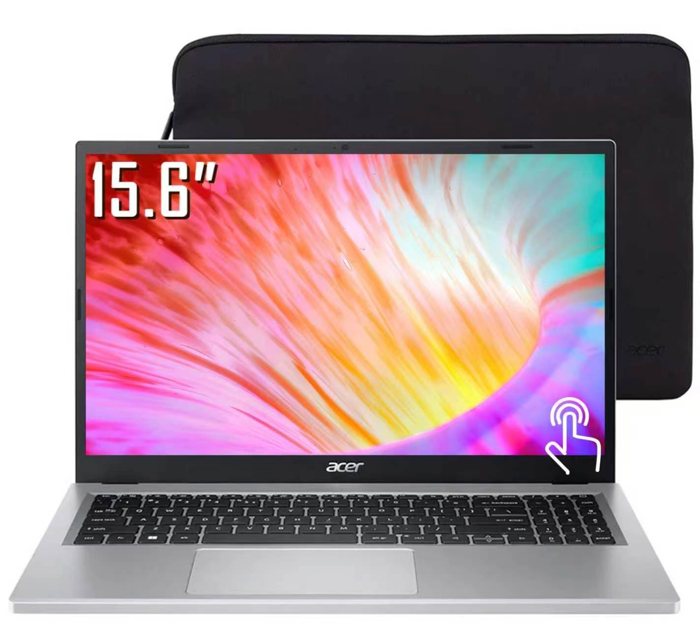 Acer Aspire 3 15.6″ FHD Touchscreen Laptop AMD Ryzen 5 7520U 16GB LPDDR5 2TB SSD